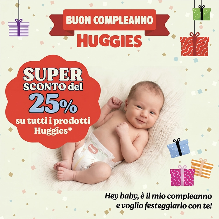 Huggies 25% DI SCONTO: Scopri le Migliori Offerte Online | Giodicart