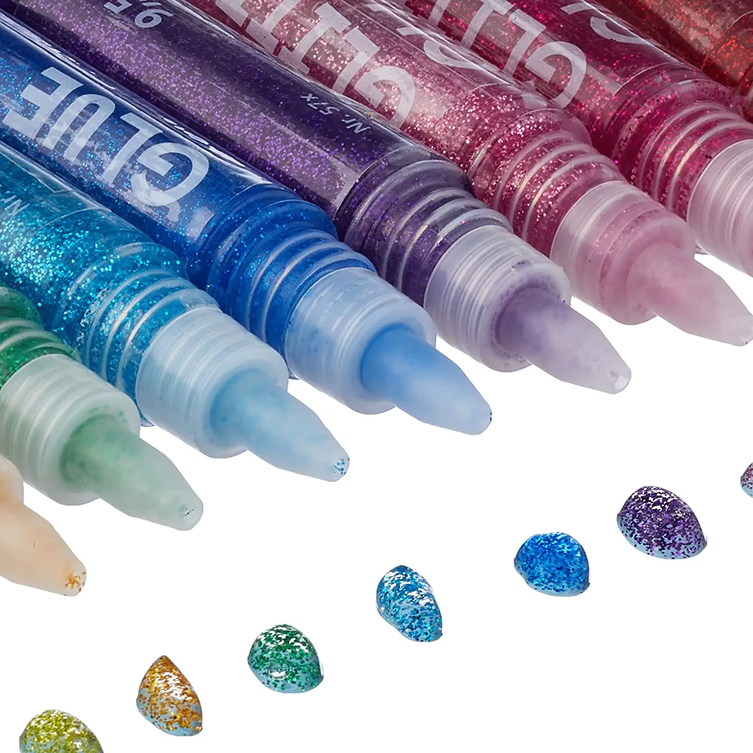 Porporina Liquida Glitter 10 Colori da 9,5ml - Brillantini e glitter