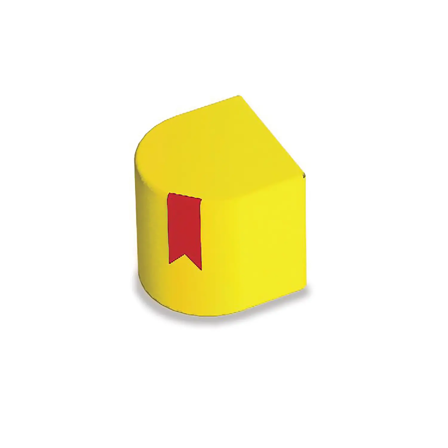 Sedute Morbide Serie Fresh Terminale Giallo Per Ambienti Scolastici Innovativi - Arredo Nido e Infanzia