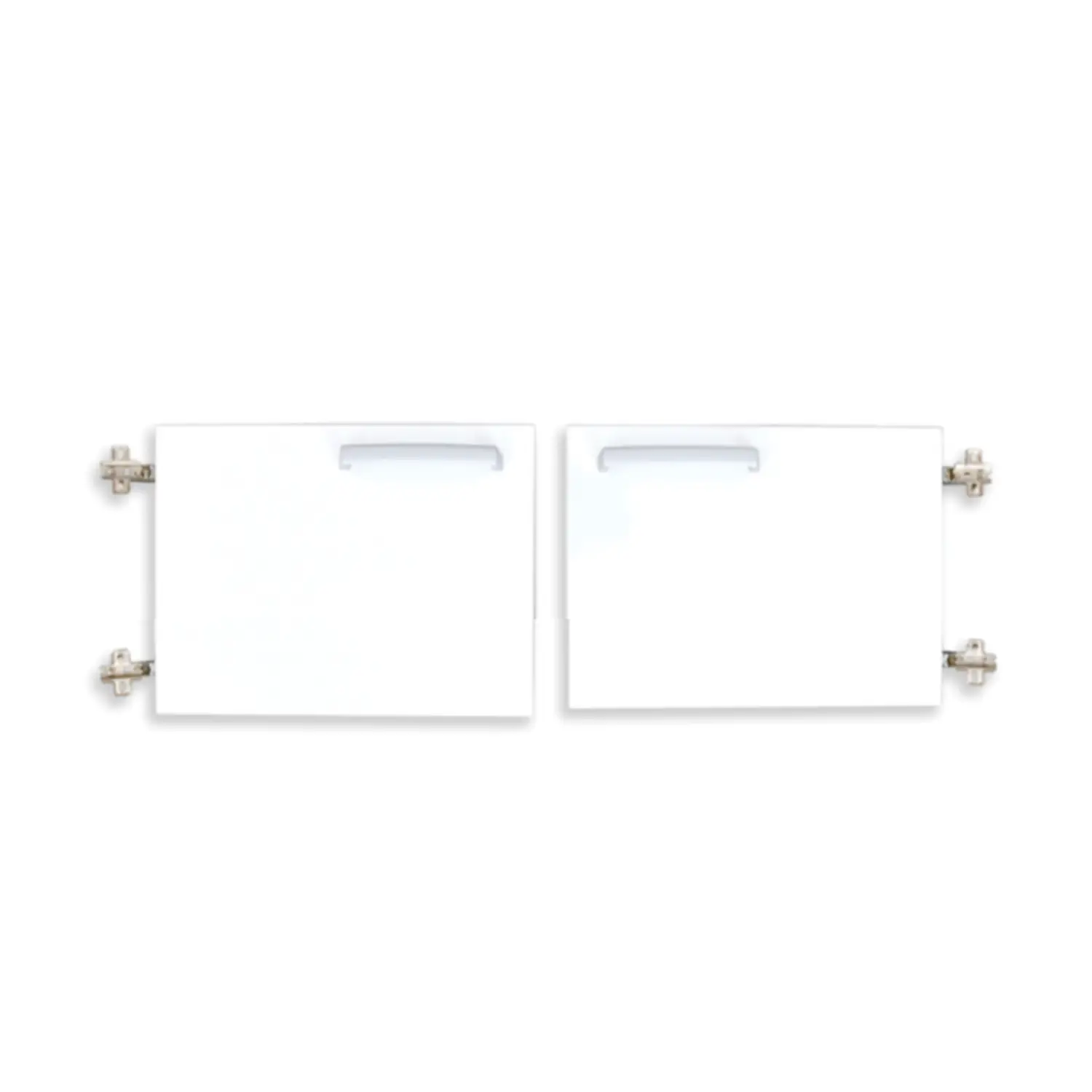 Ante Basse INNOVA Bianco – Coppia Antine per Sopralzo Basso 40,5 x 34,9 cm - Arredo scuola dell'obbligo