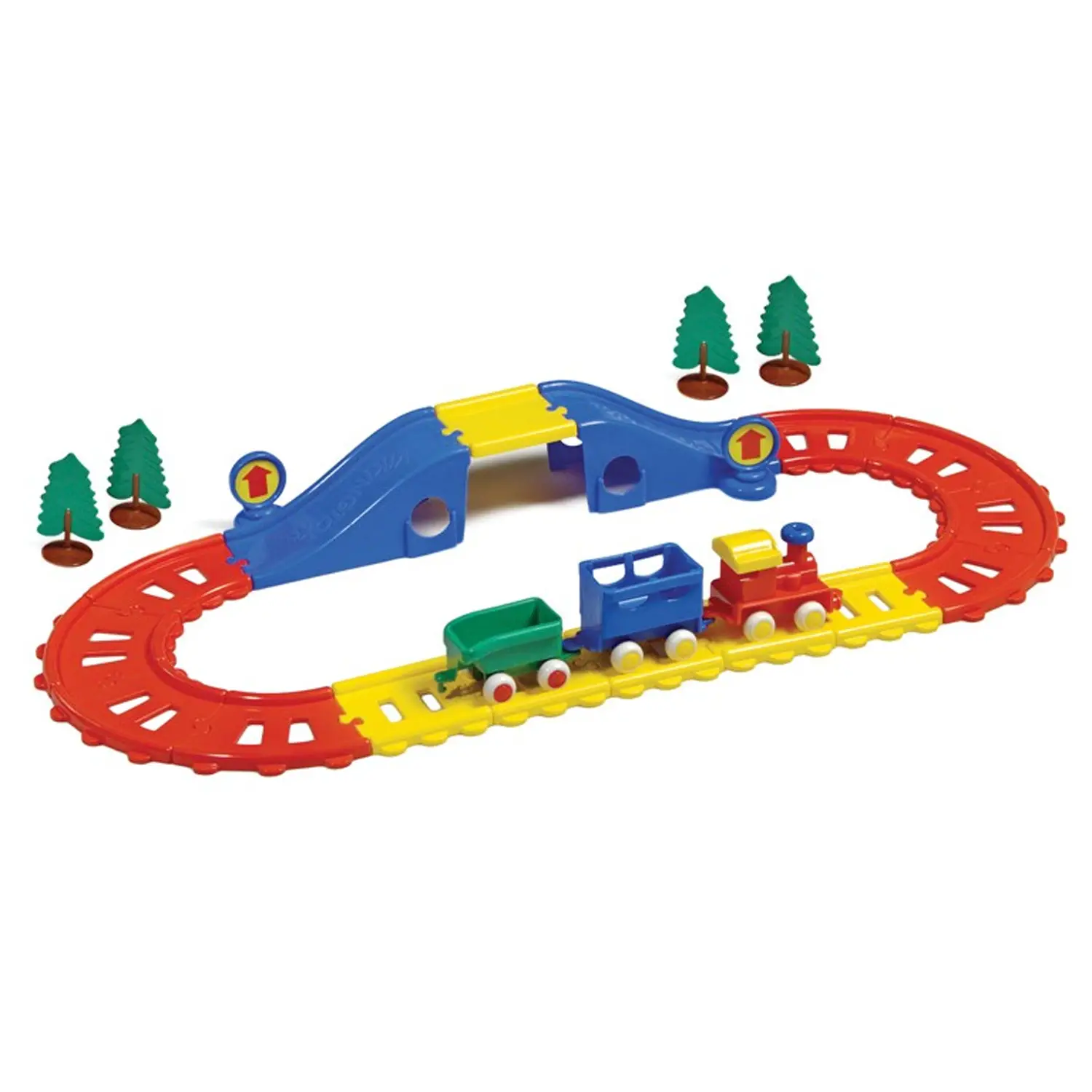 Ferrovia Viking con Treno - Veicoli, garage e piste