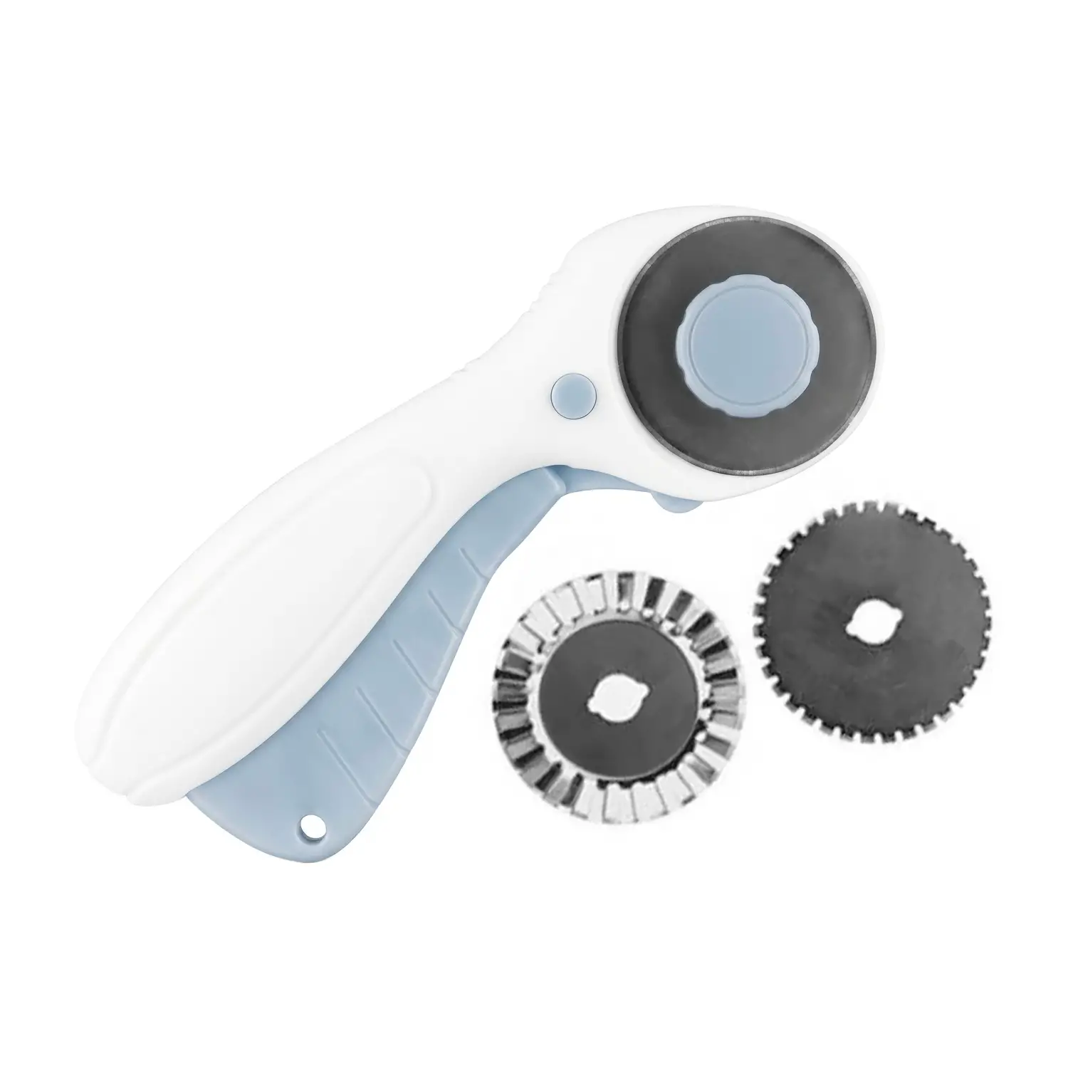 Cutter a Lama Circolare 3-in-1, Taglierina Rotante con 3 Lame Intercambiabili - Forbici & taglierine