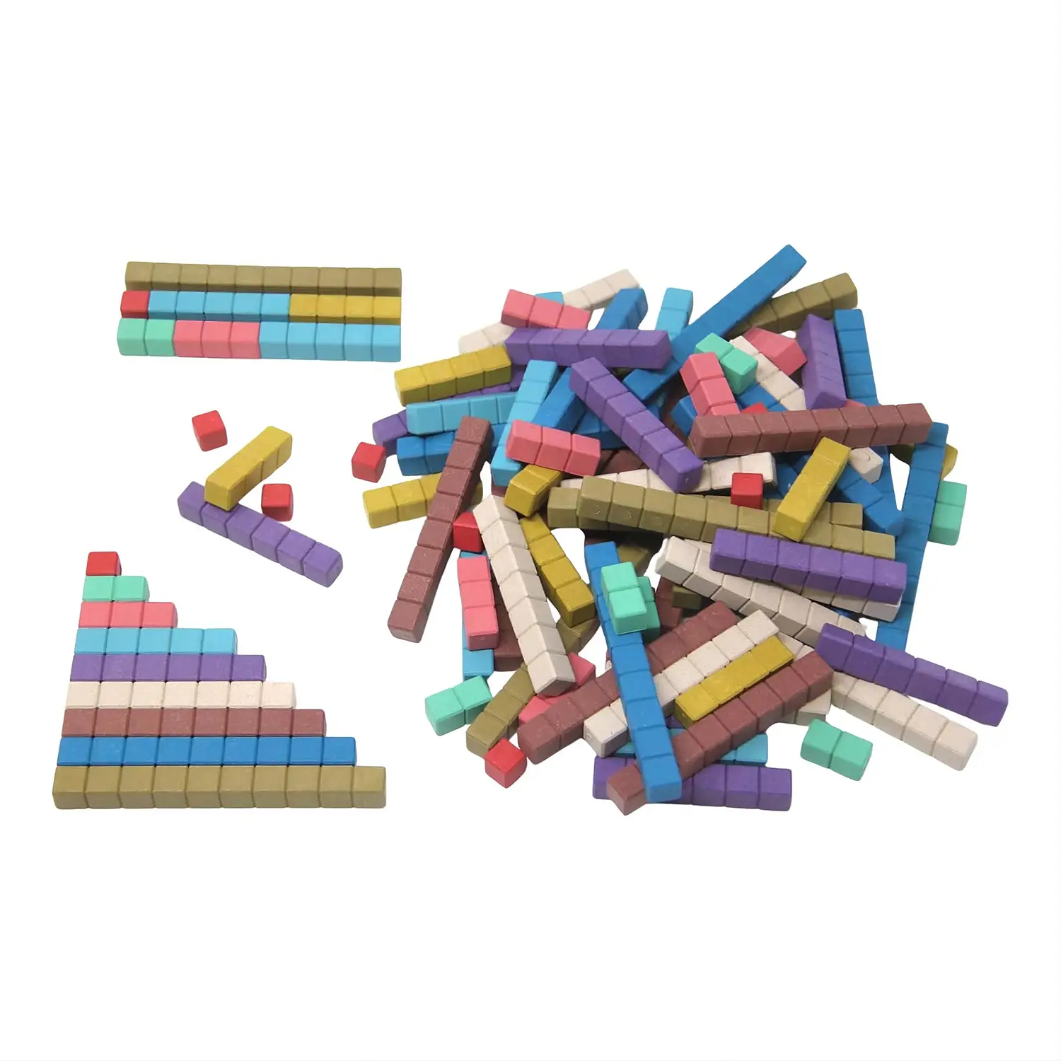 Regoli A Colori Montessoriani 100 Pezzi - Classificazione e matematica