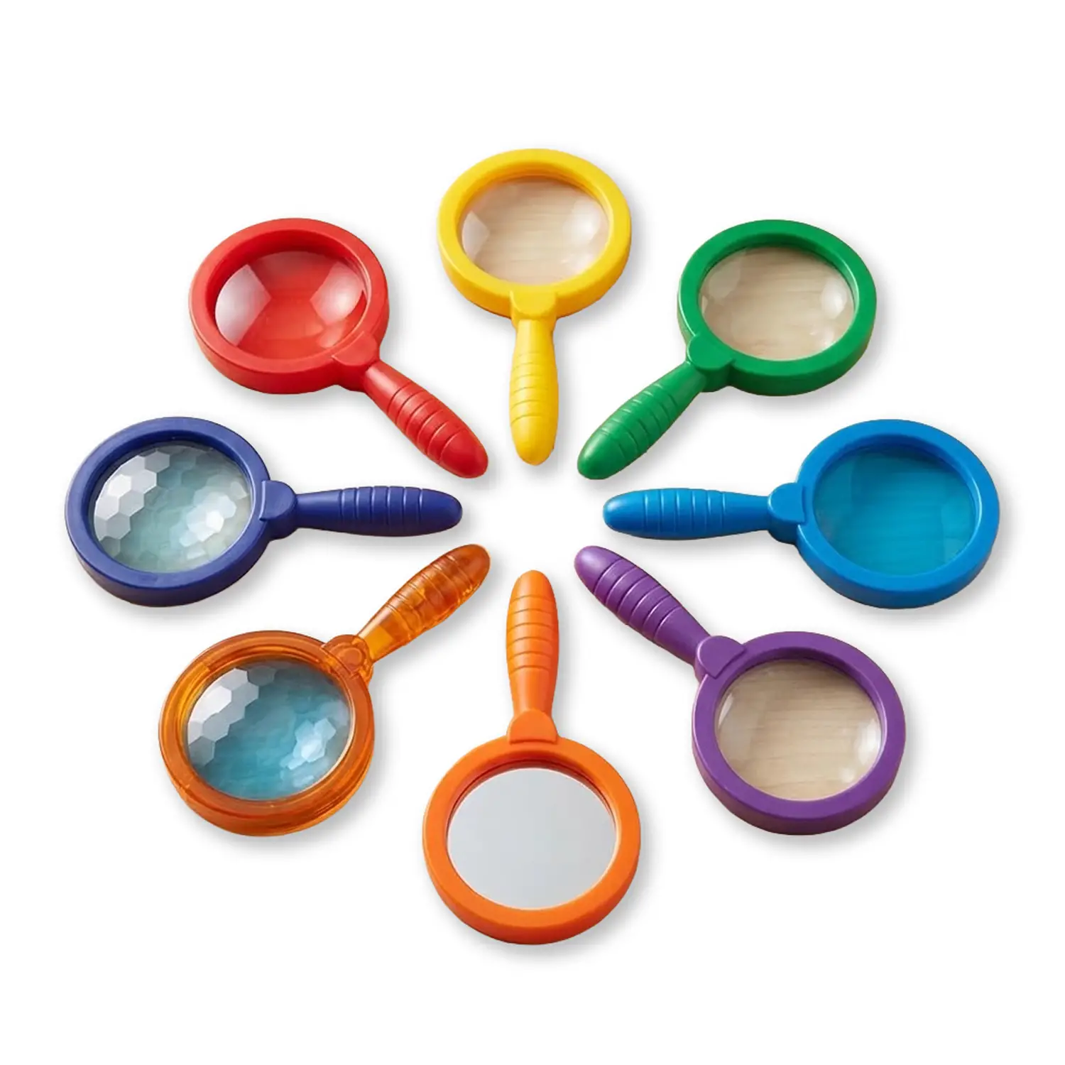 Lenti Didattiche Multieffetto per Bambini, Set 8 Lenti per Esplorazione Visiva - Laboratori