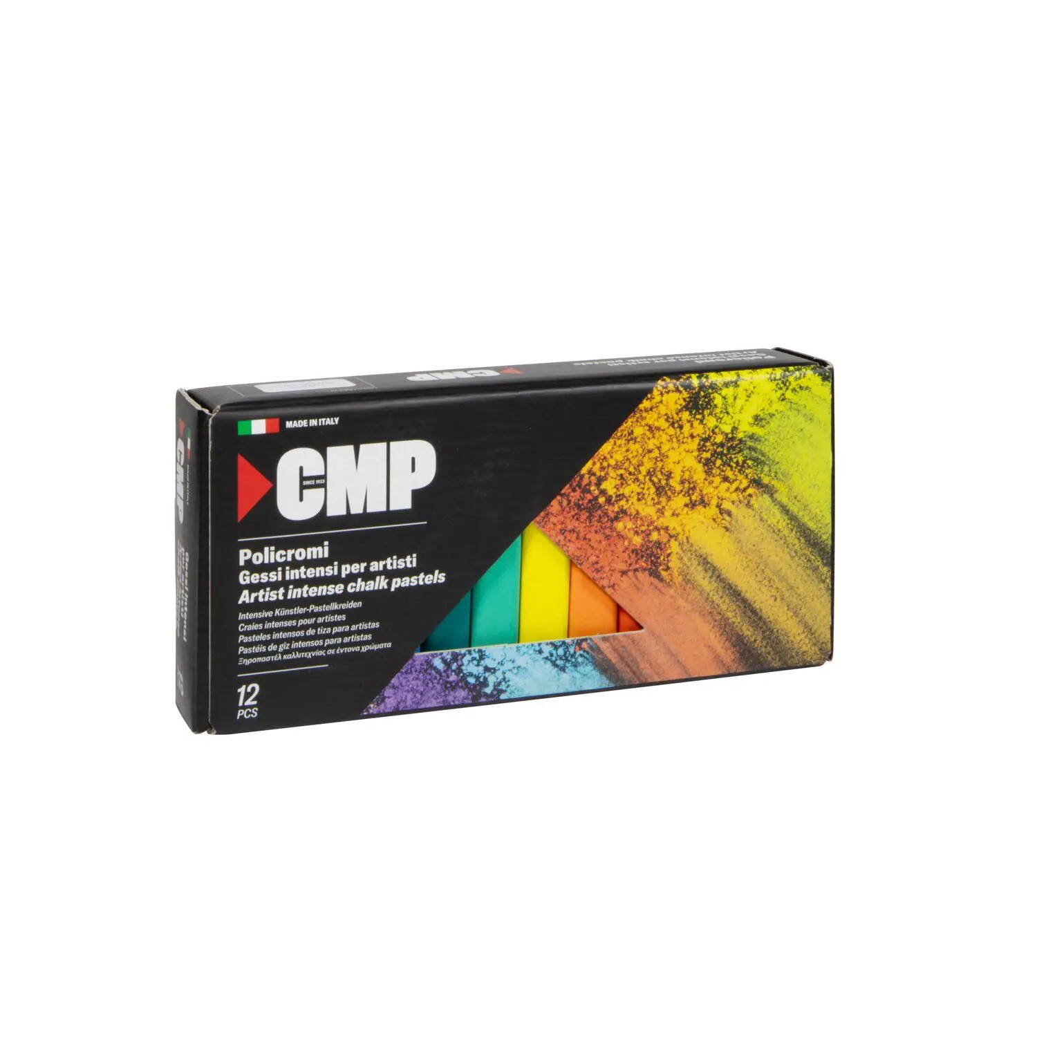 Gessetti Policromi Intensi CMP – 12 Colori - Gessi e accessori per lavagne
