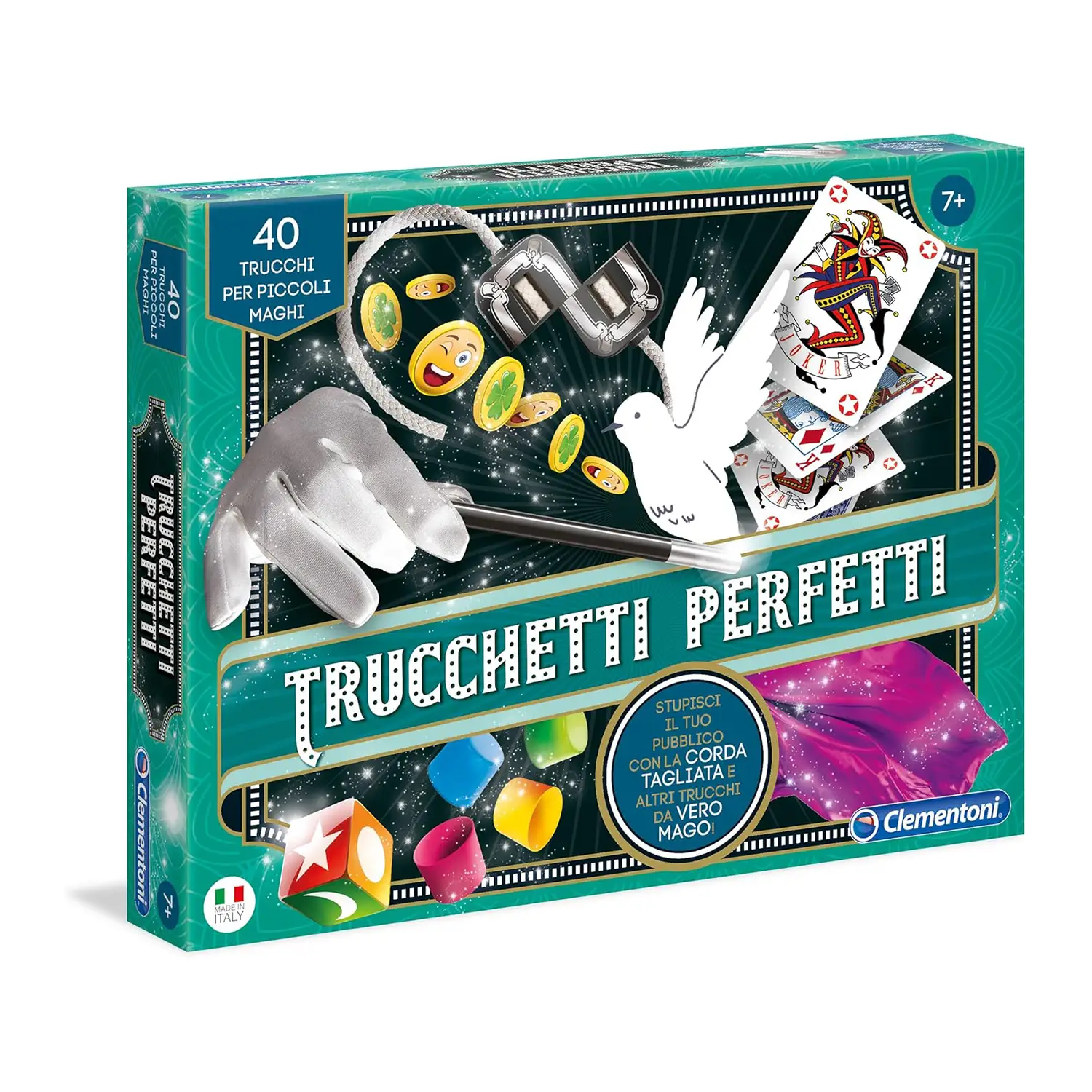 Trucchetti Perfetti – Kit di Magia per Aspiranti Maghi - Giochi di società