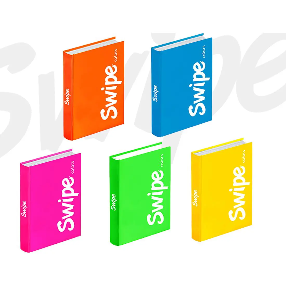 Diario 16 Mesi Colori Assortiti Swipe Fluo - diari