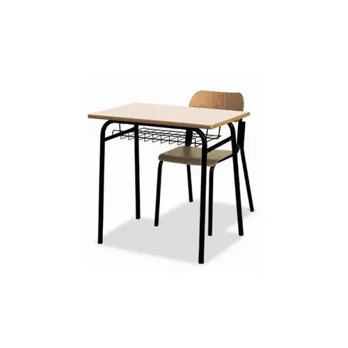 Banco Monoposto 900 - Sottopiano In Griglia H 64 Cm. Per Ambienti Scolastici - Conforme CAM - Arredo scuola dell'obbligo
