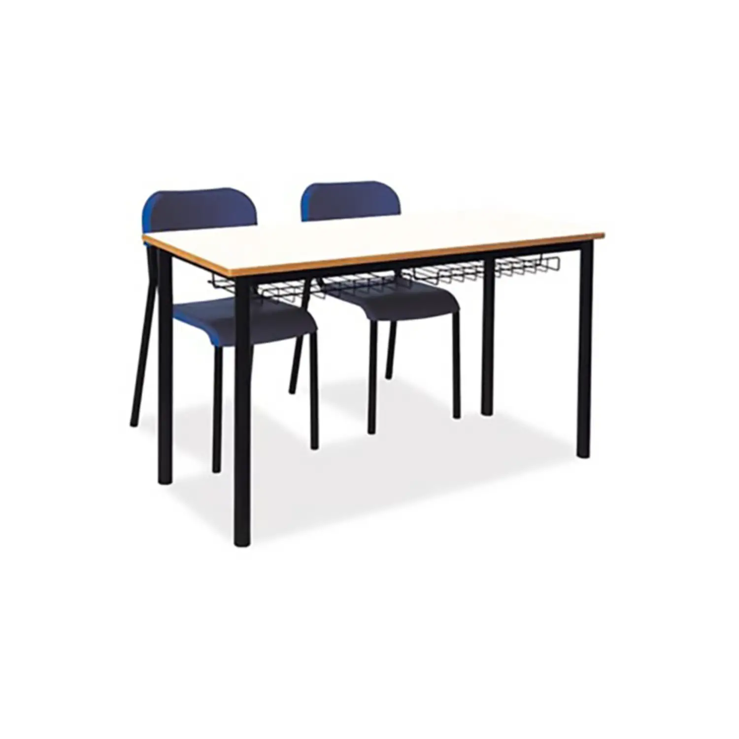 Banco Monoposto 600 H 71 cm Con Sottopiano in Griglia – Secondaria di Primo Grado - Conforme CAM - Arredo scuola dell'obbligo