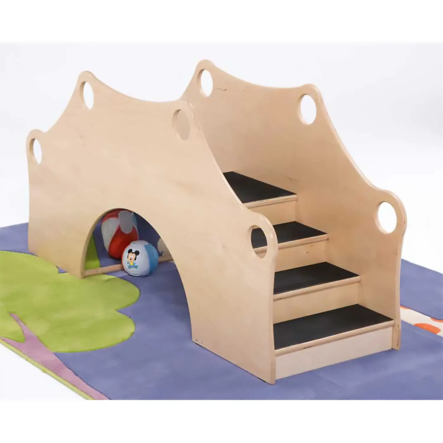 Mobile Primi Passi Bambini Nido e Infanzia Saliscendi in Legno - Arredo Nido e Infanzia