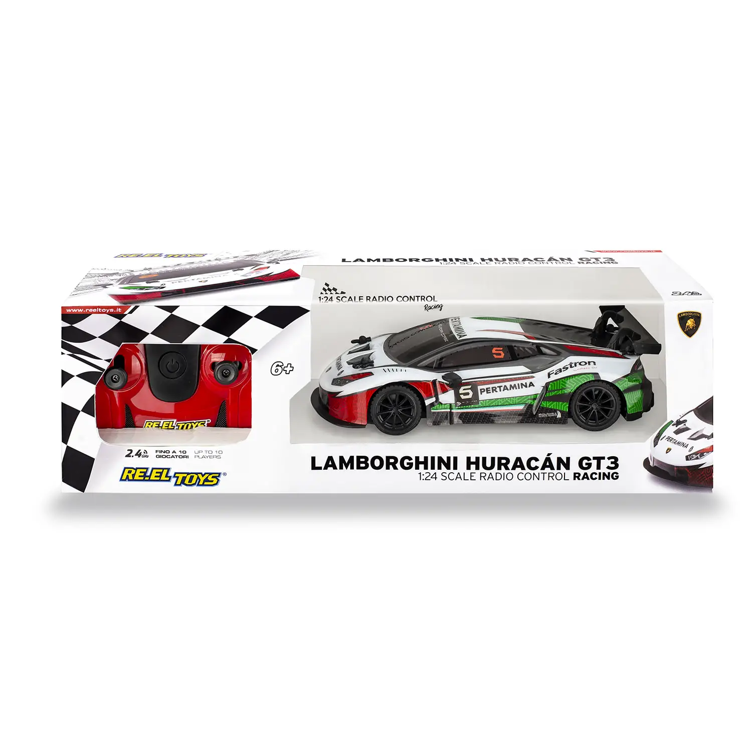 Auto Radiocomandata Lamborghini Huracan GT3 Italia Scala 1:24 - radiocomandi