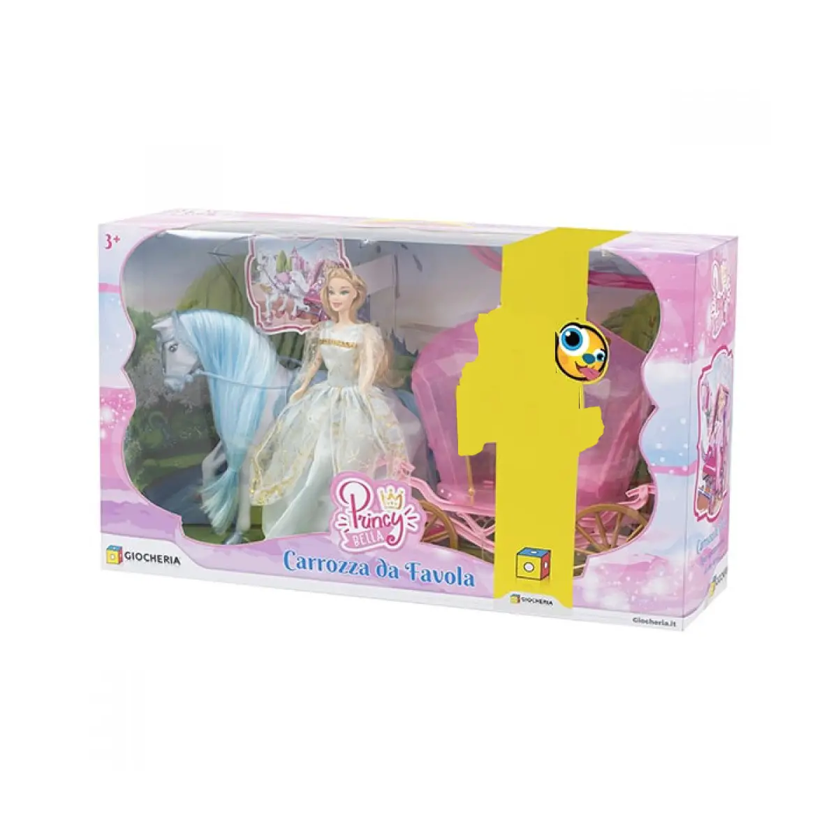 Princy Bella Carrozza da Favola Rosa - collezionabili bambina