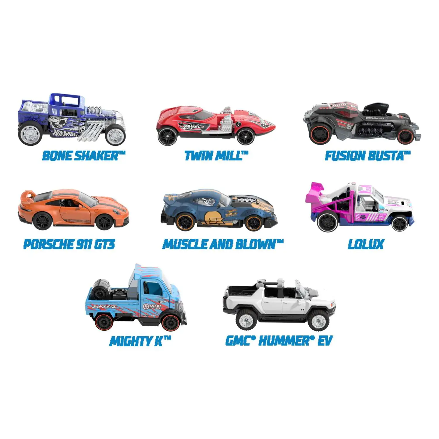 Hot Wheels Veicolo a Retrocarica Assortito HPR70 - modellini