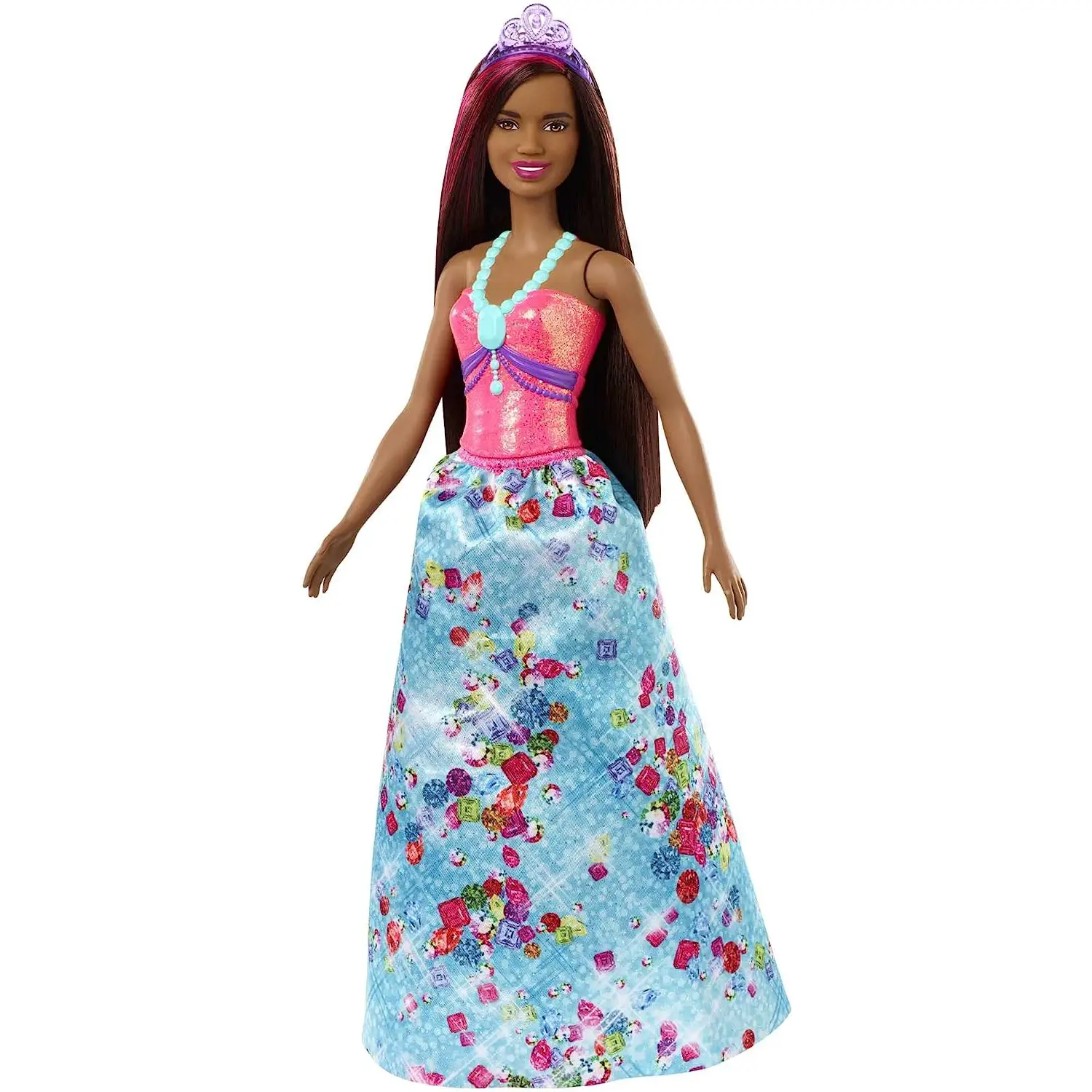 Barbie Dreamtopia Princess Con Ciocca Rosa GJK15 - collezionabili bambina