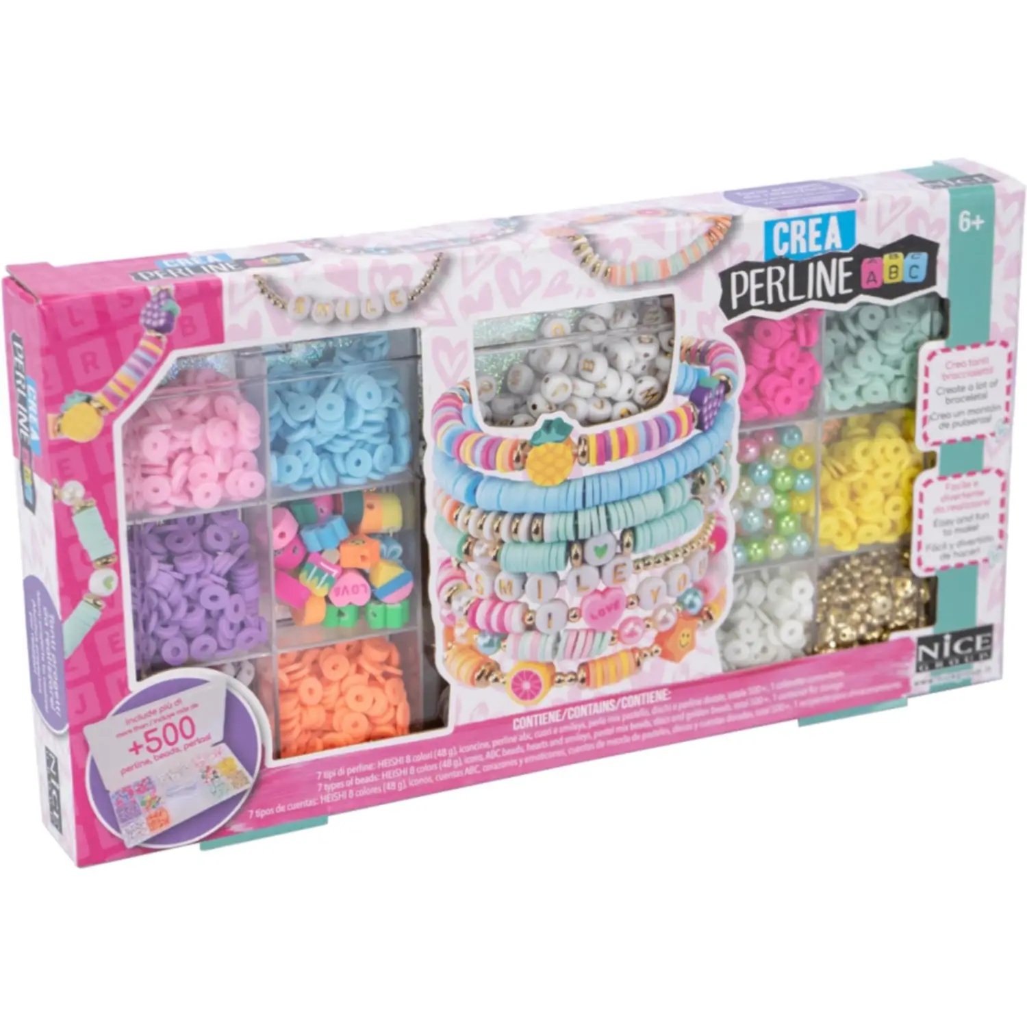 Perline Abc Heishi Pop 500 - valige e borse da viaggio