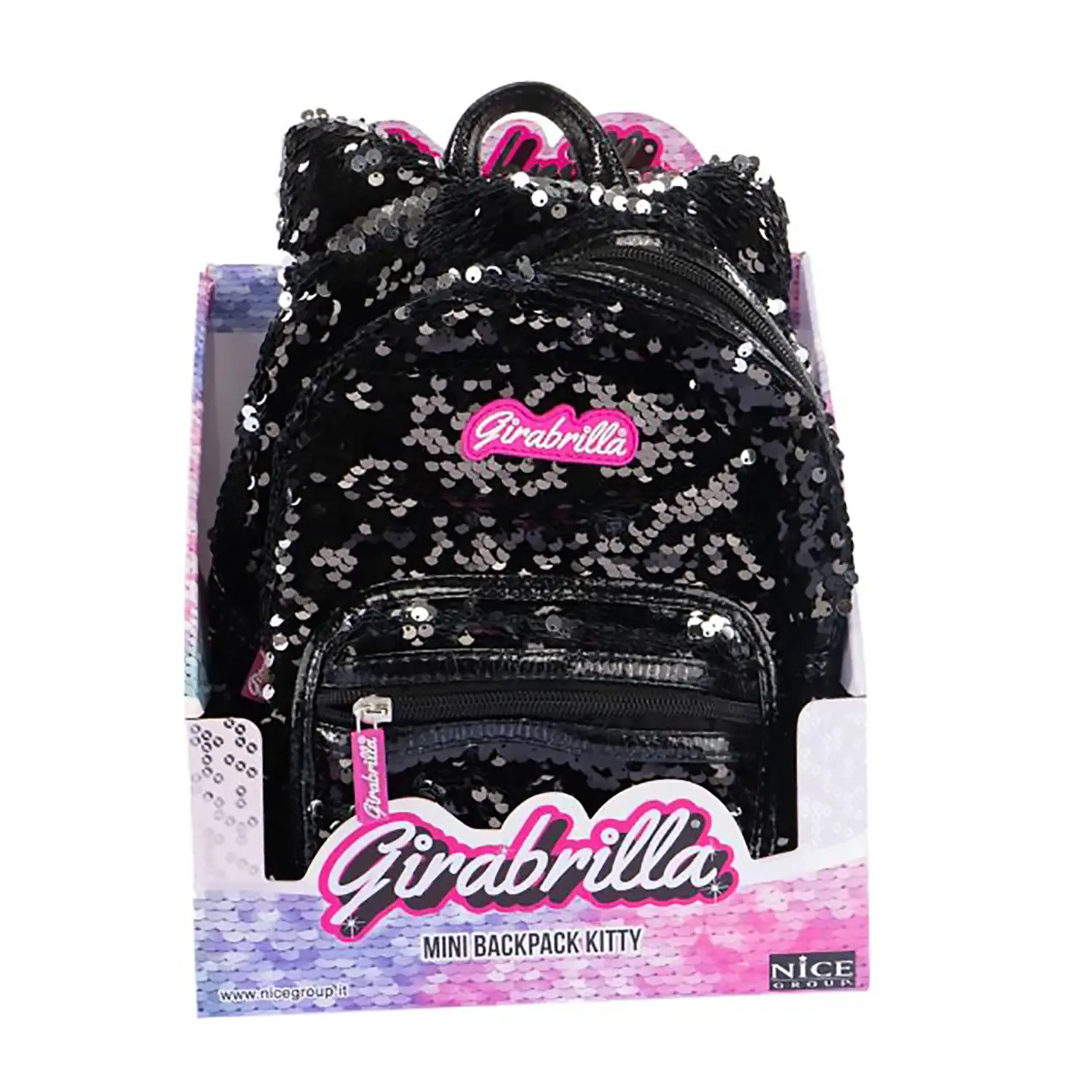 Girabrilla Mini Backpack Kitty Nera - valige e borse da viaggio