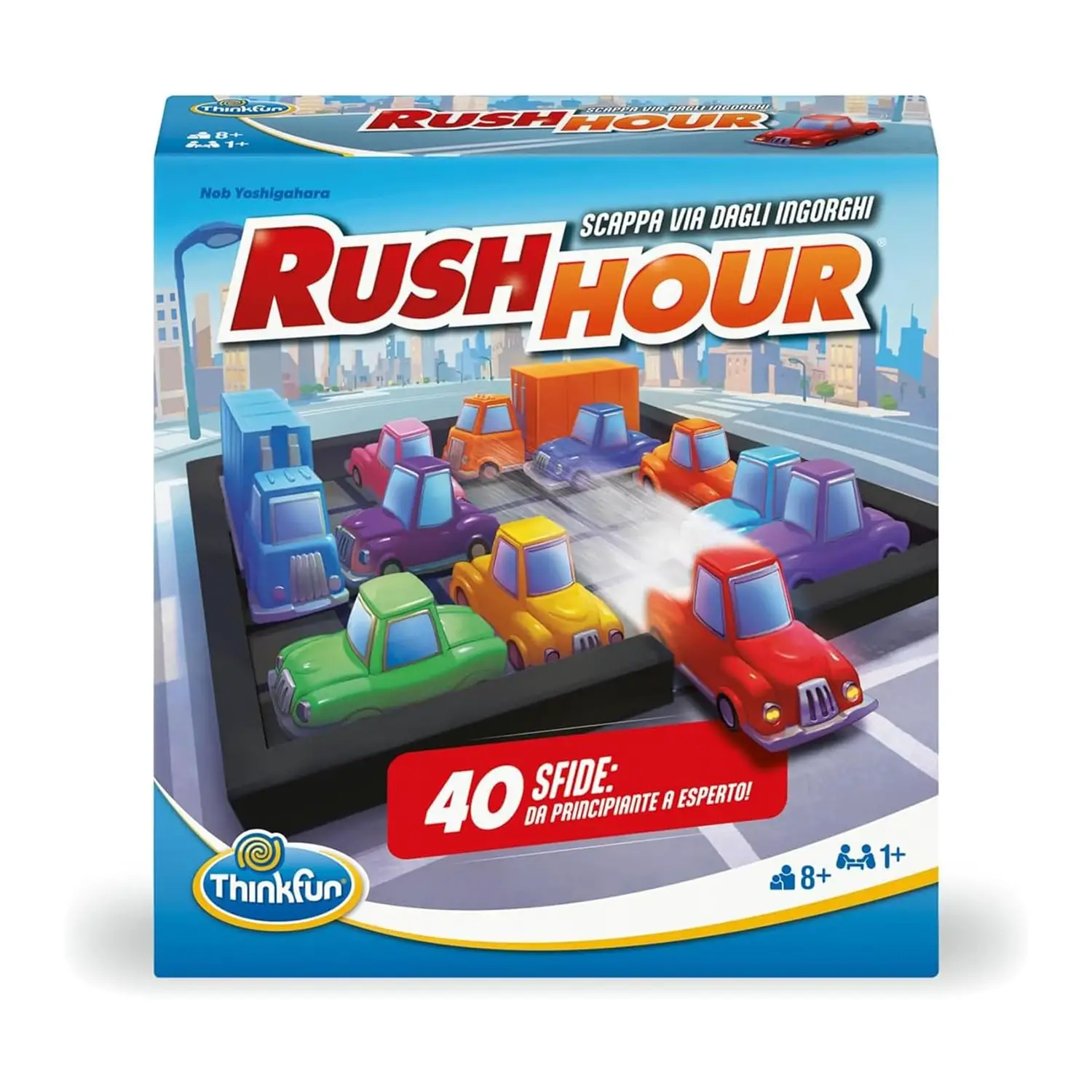 Rush Hour Scappa dagli Ingorghi - Gioco di Logica Ravensburger - Giochi di società