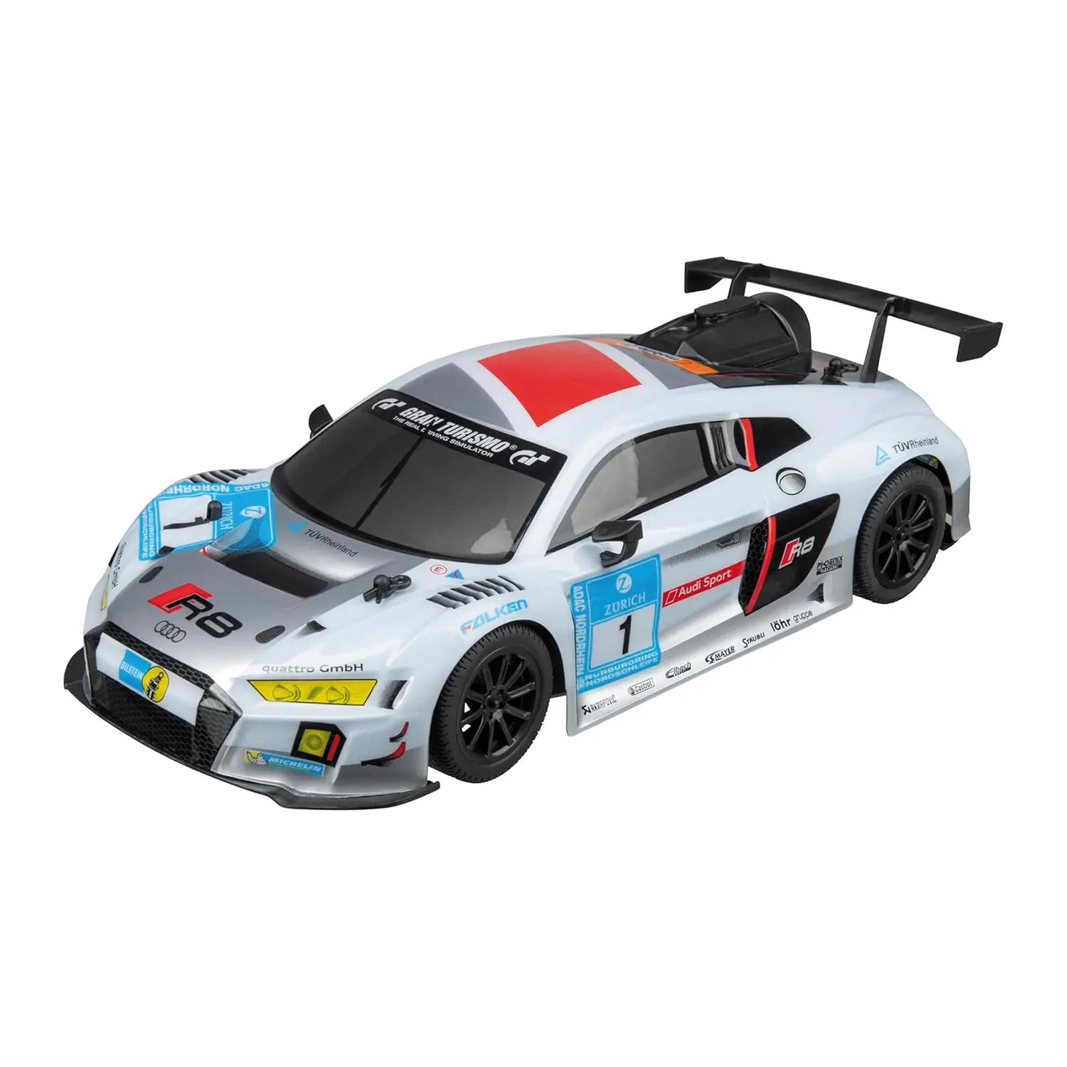 Auto Radiocomandata Audi R8 1:14 con Effetto Fumo - Mondo Motors - radiocomandi
