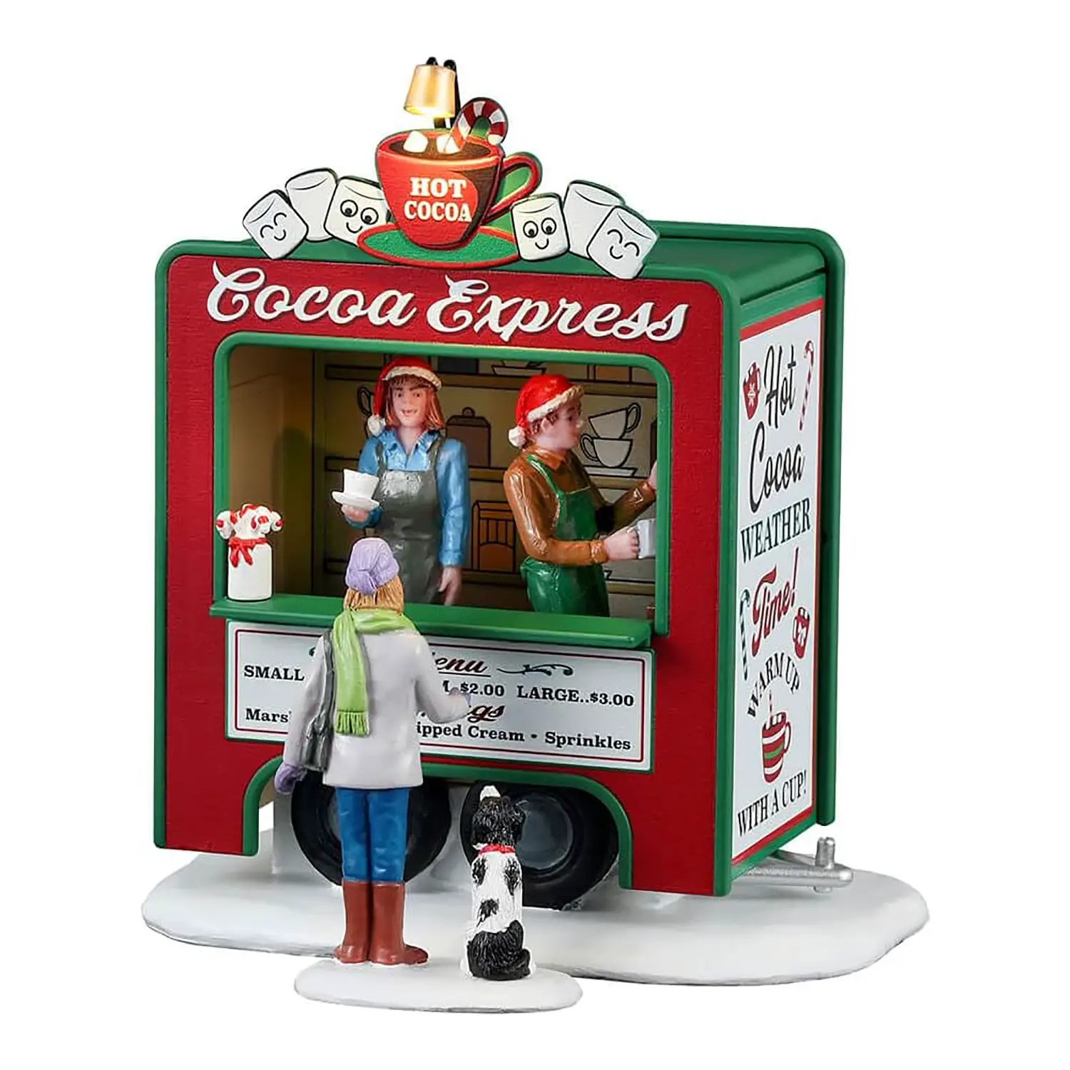 Lemax Cocoa Express 34149 – Truck Luminoso della Cioccolata Calda Caddington Village - scene e villaggi