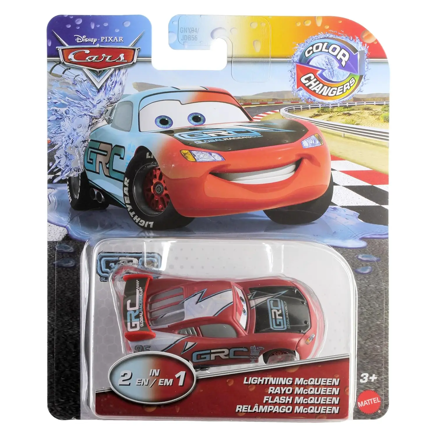 Cars Cambia Colore Lightning McQueen JBM64 - modellini