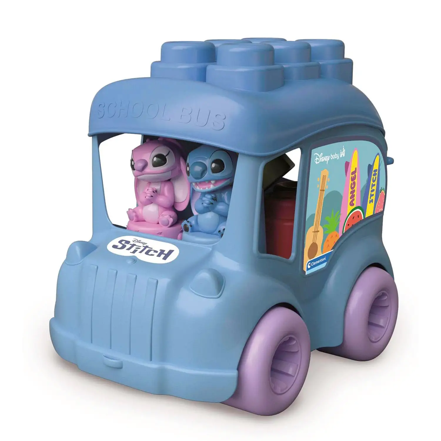 Soft Clemmy Stitch Activity Bus - Primi giochi