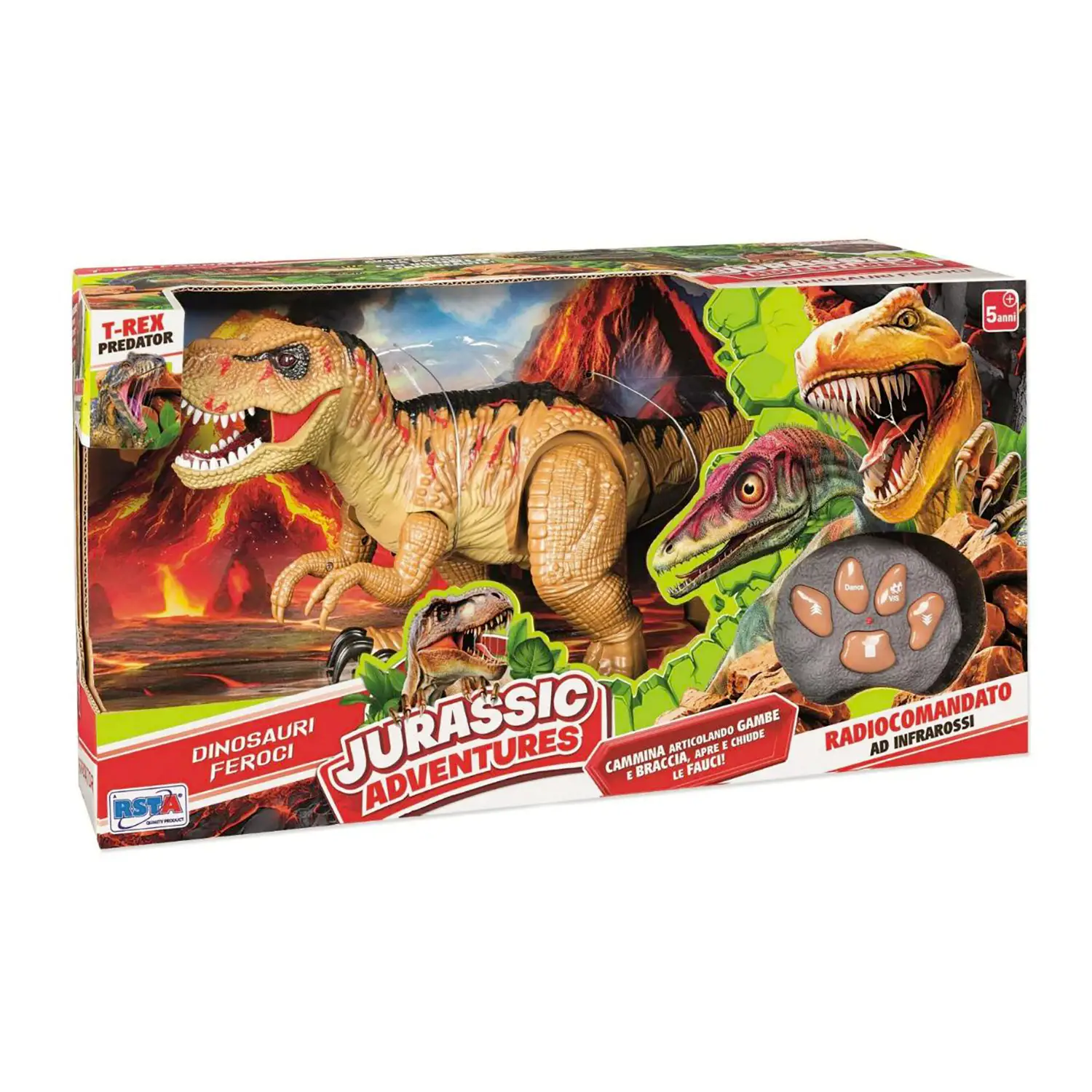 Dinosauro Radiocomandato A Infrarossi - radiocomandi