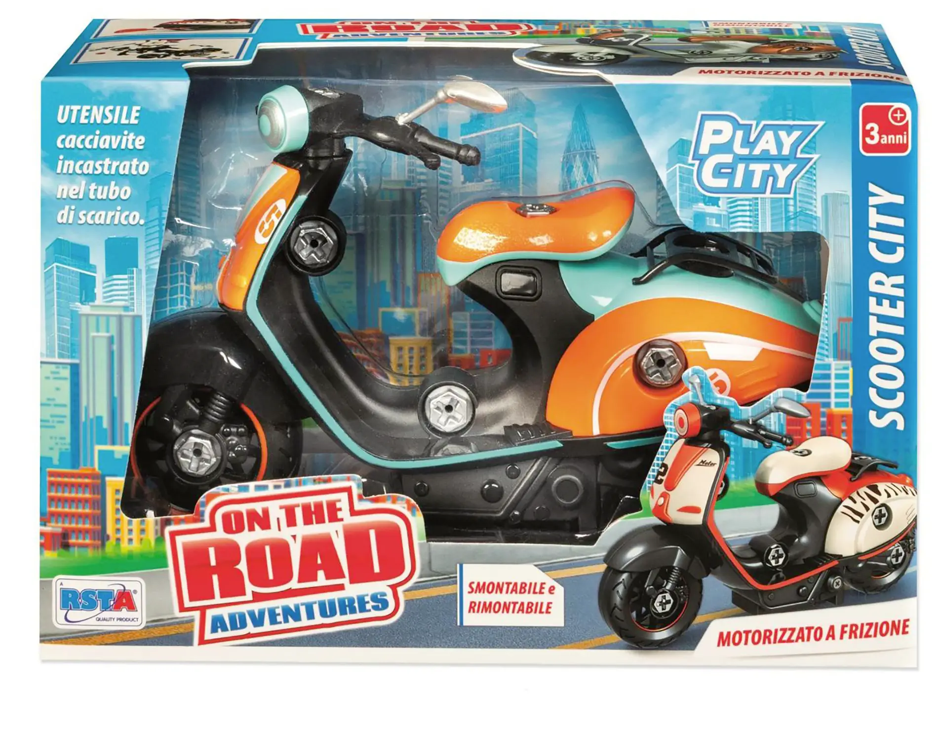 Moto City Scooter Frizione - modellini