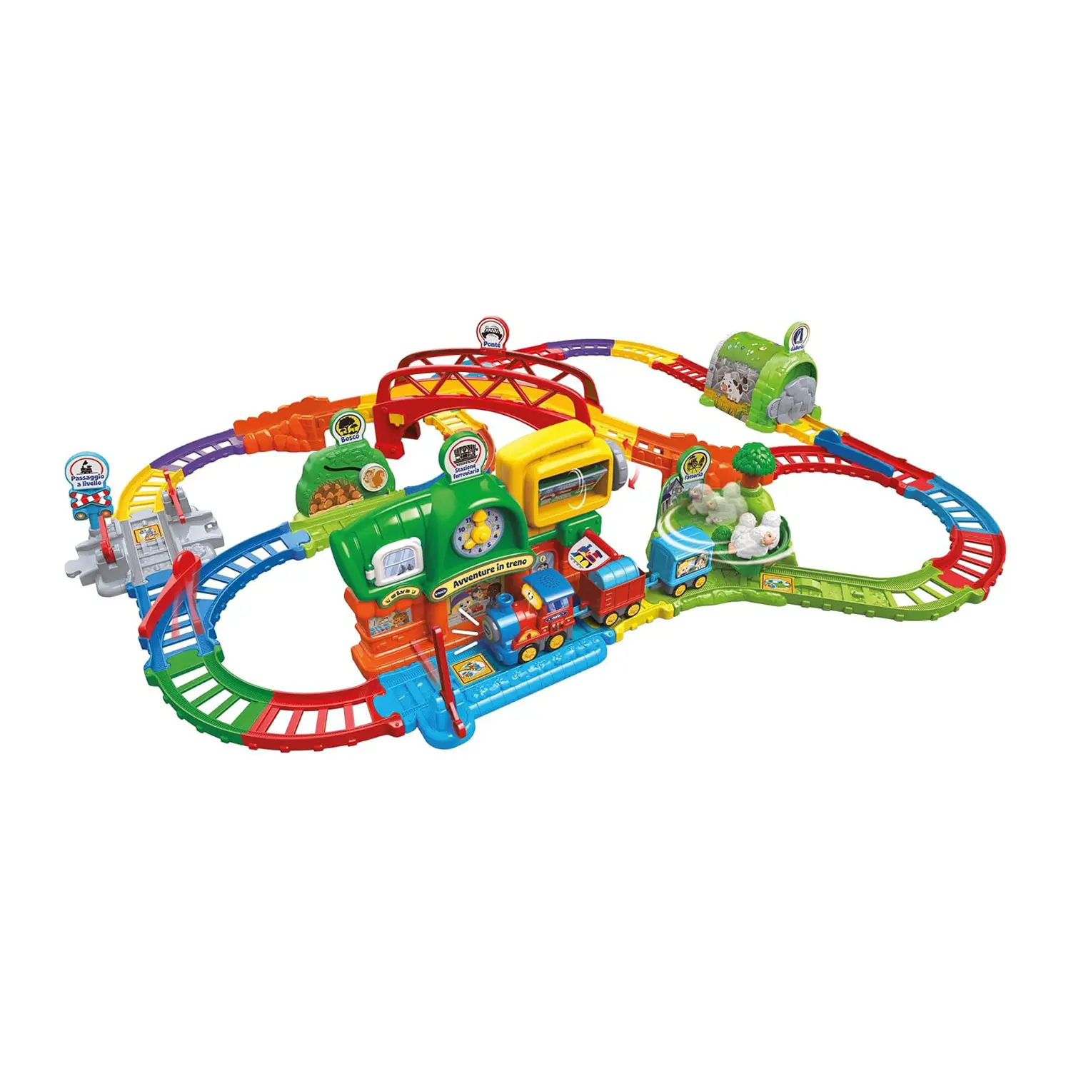Vroom Vroom Go - Avventura In Treno + Mario Sempre In Orario - play set