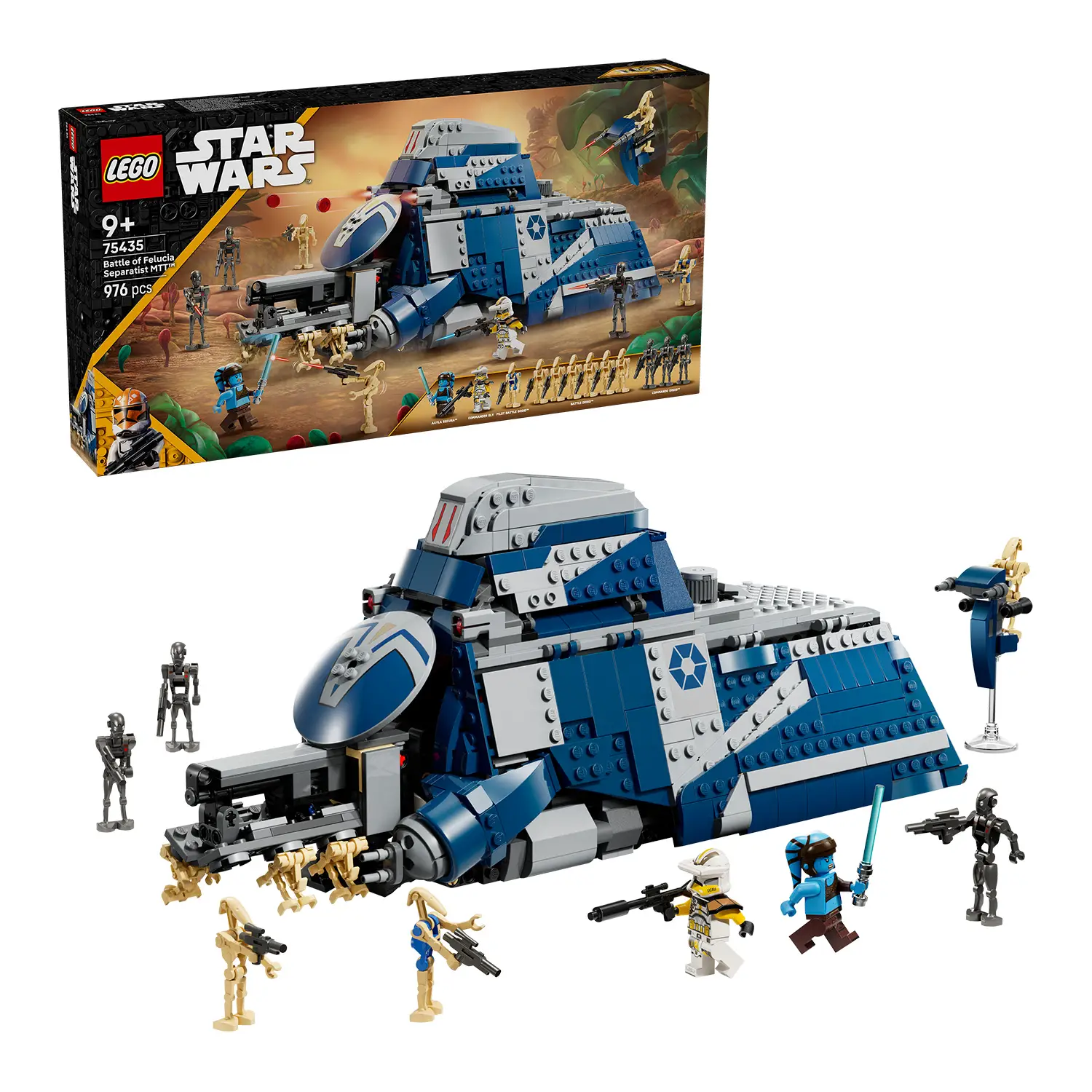 Lego Star Wars Mtt Separatista Battaglia di Felucia 75435 - lego