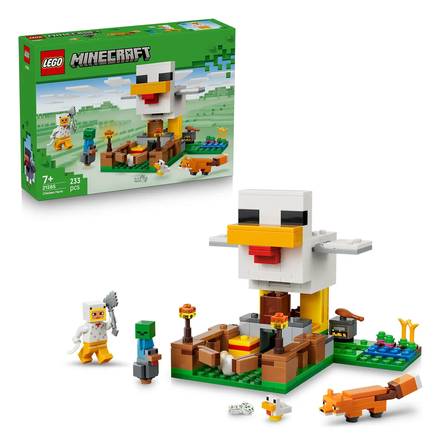 LEGO Minecraft 21585 Fattoria di Galline Gioco 7+ 233 pz - lego