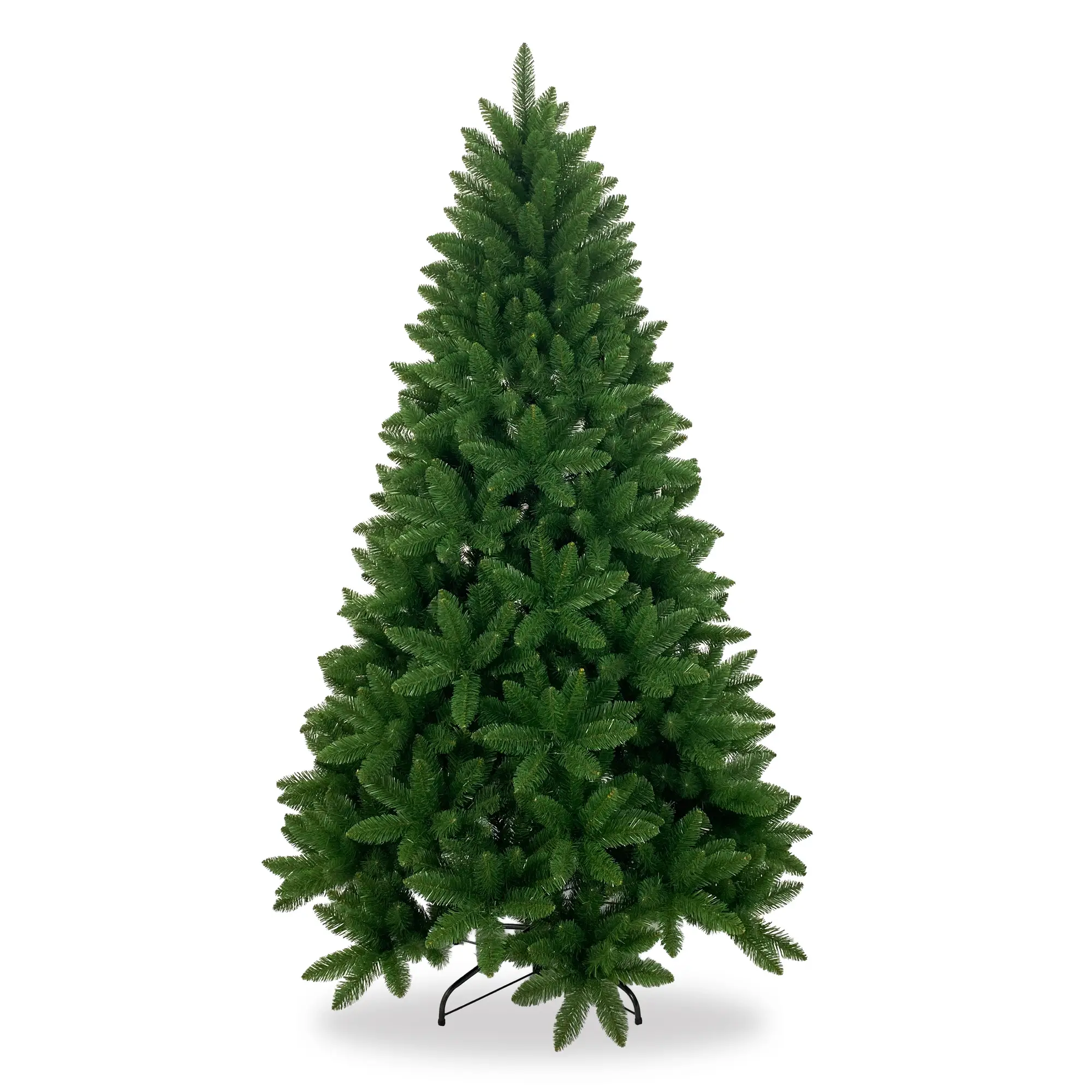 Albero di Natale Velkar in PVC, 1475 Rami con Apertura a Ombrello, Altezza 240 cm - alberi