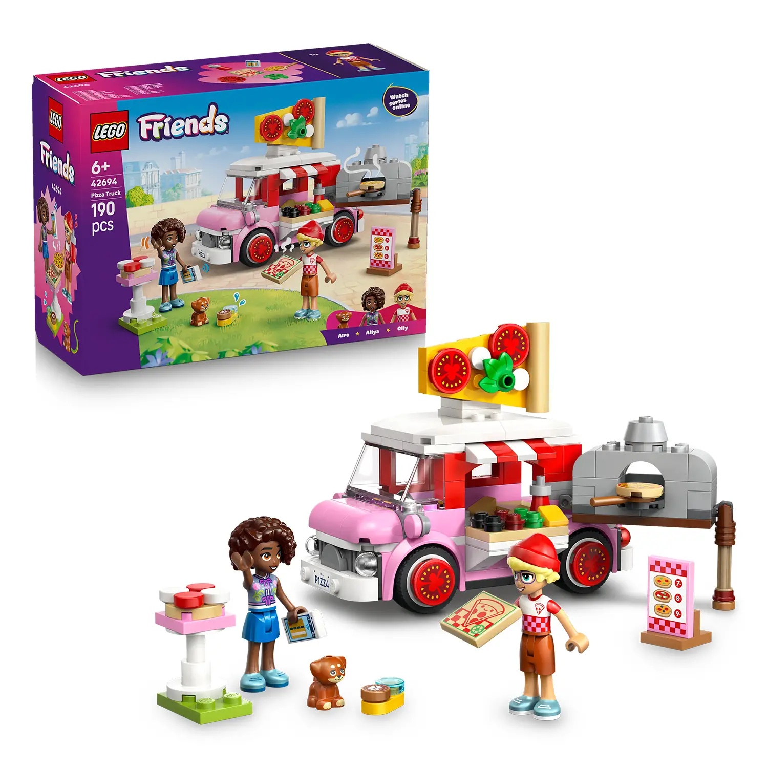 LEGO Friends Furgone delle Pizze 42694 - lego