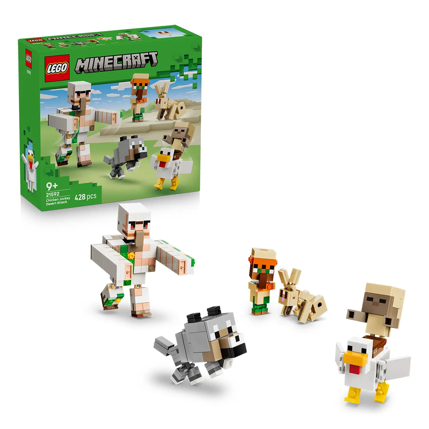 LEGO Minecraft Attacco Nel Deserto del Fantino di Polli 21592 - lego