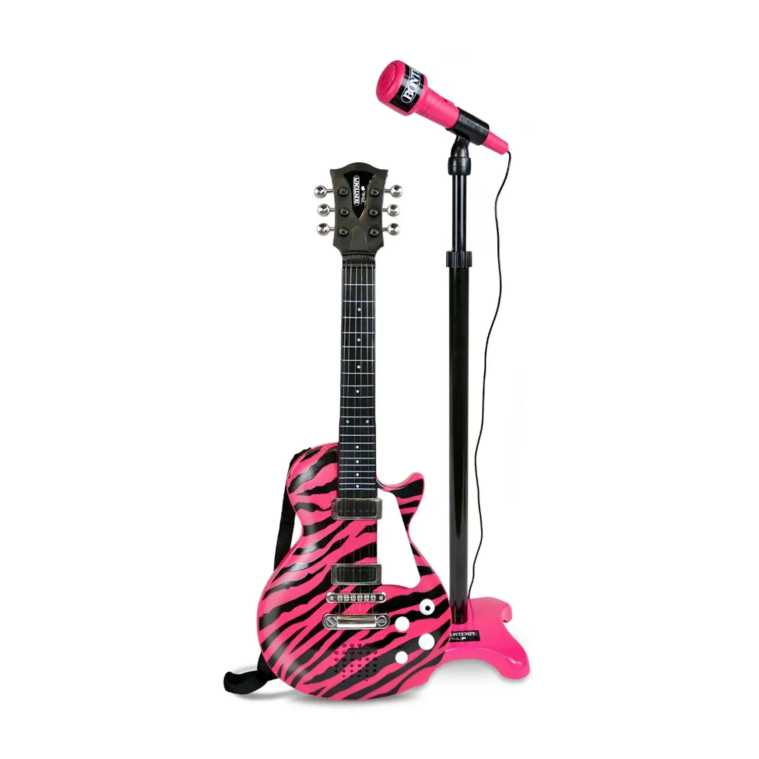 Bontempi Chitarra Rock con Microfono da Palco - Gioco Musicale - musicali