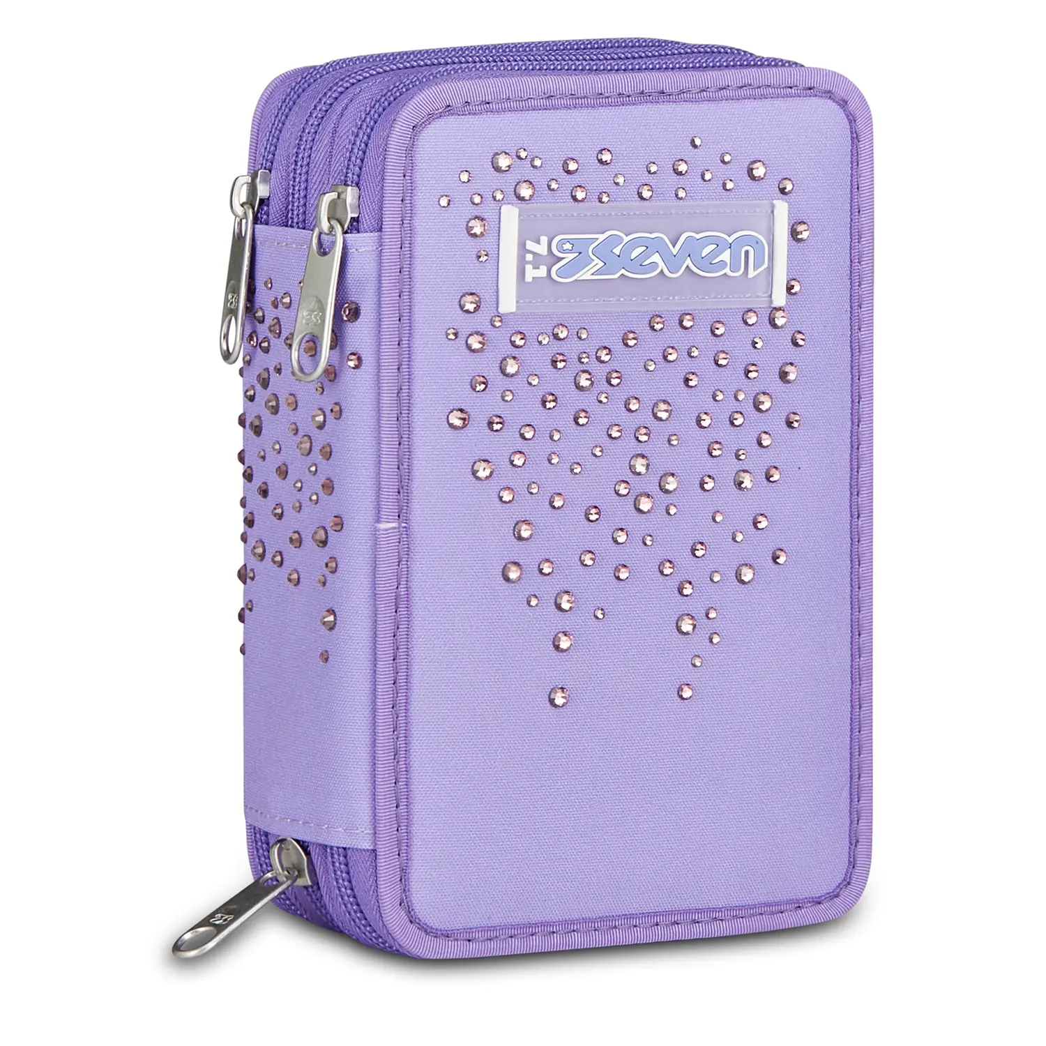 Astuccio Seven 3 Zip Glitzycute Completo 45 Pezzi Variante 3e2 - astucci colori