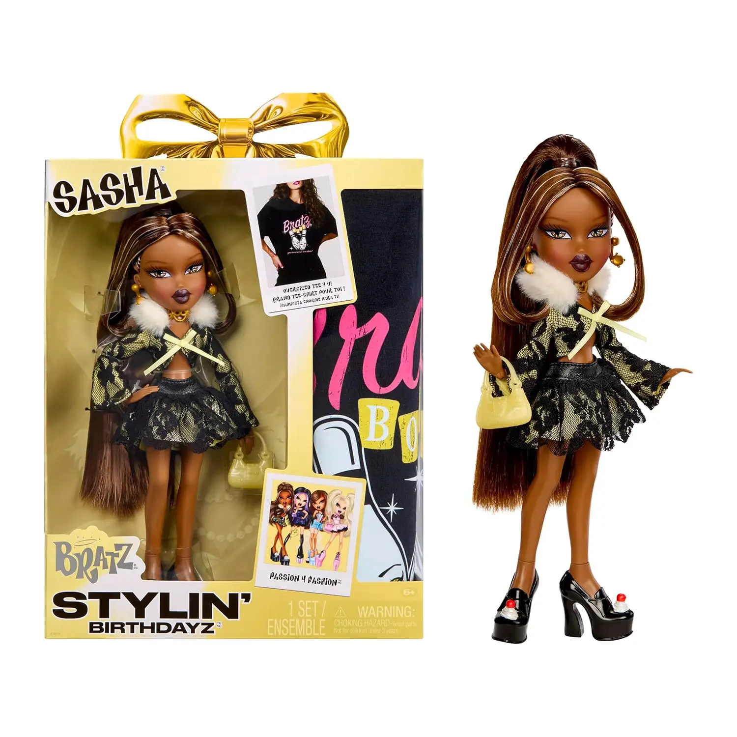 Bratz Stylin' Birthdayz Doll - Sasha - collezionabili bambina