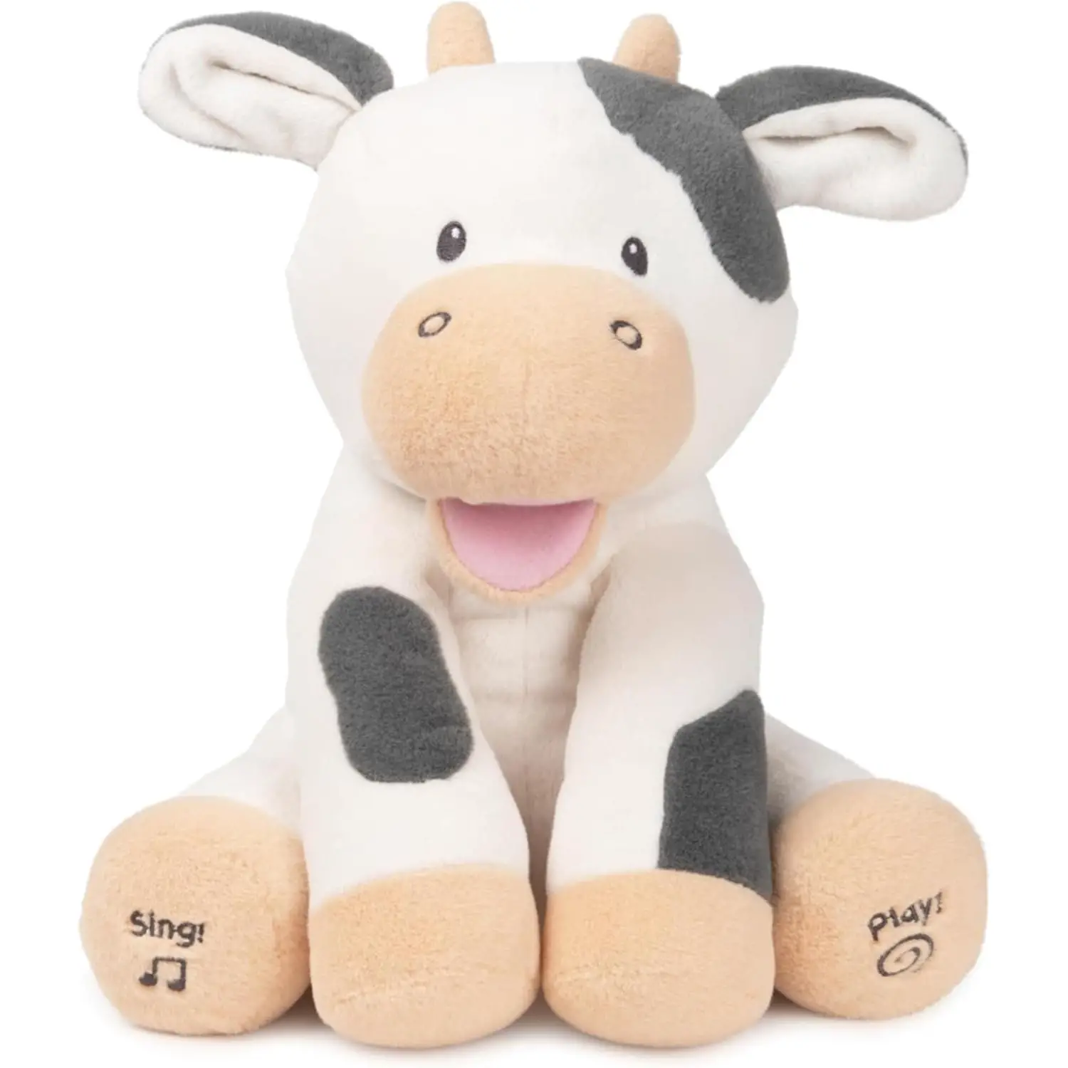 Gund Lina Mucca Interattiva Canterina | Spin Master - peluches 0/36 mesi