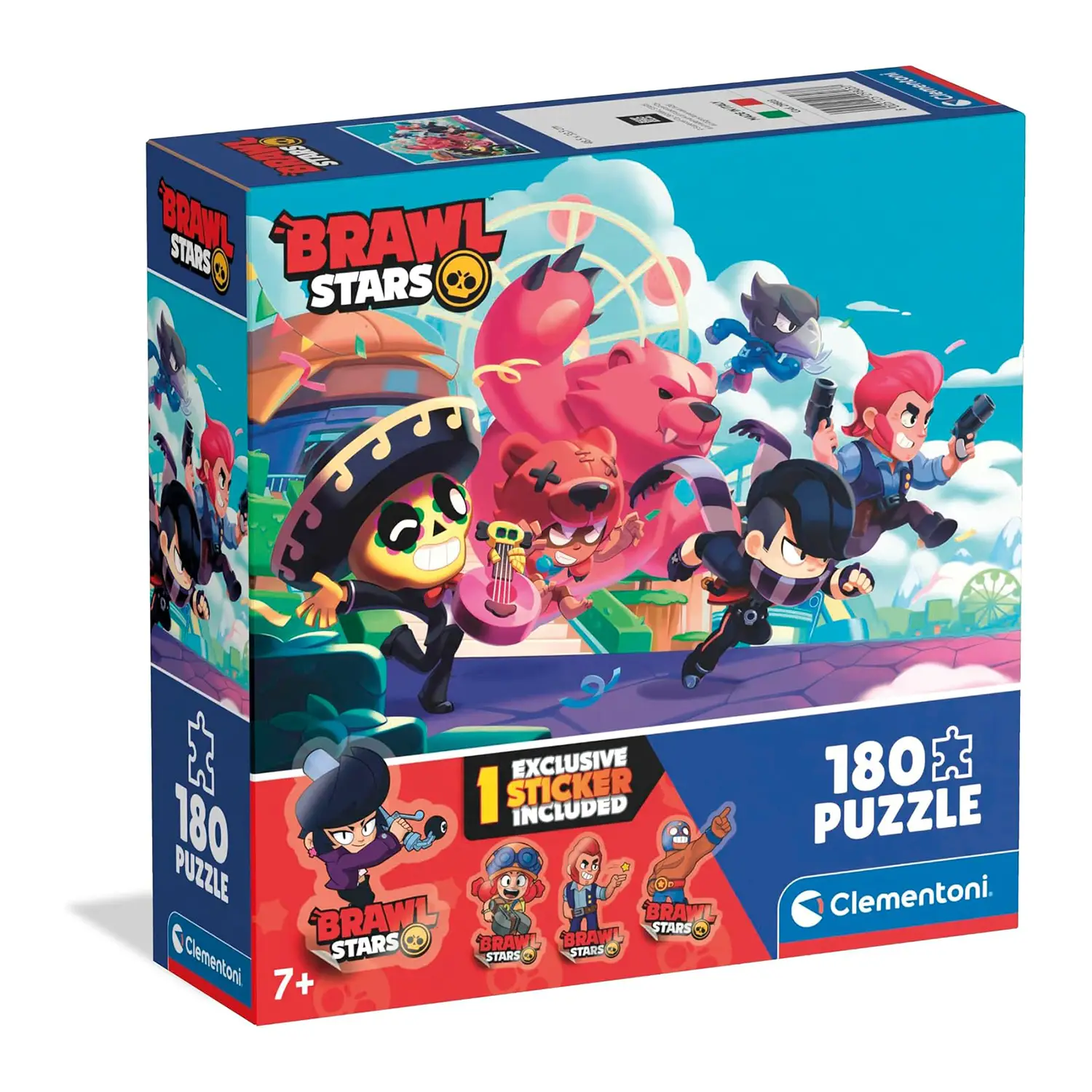 Puzzle 180 Pezzi Square Box Brawl Star 1 - Puzzle in cartone