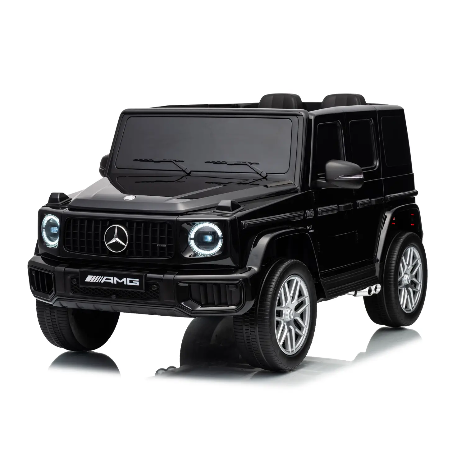 Auto Elettrica Mercedes AMG G63 per Bambini 12V, Nera - auto
