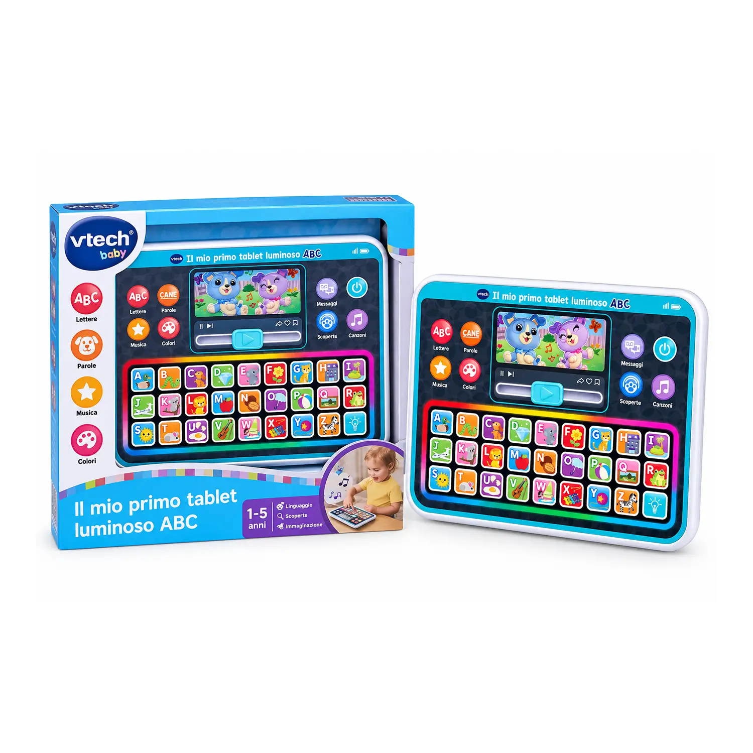 Il Mio Primo Tablet Luminoso Abc - Primi giochi