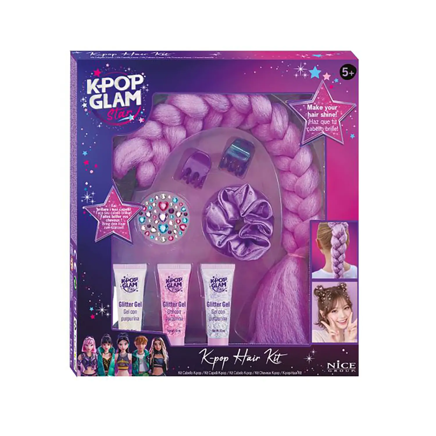 K Pop Glam Star Hair Kit Per Capelli - bellezza e accessori