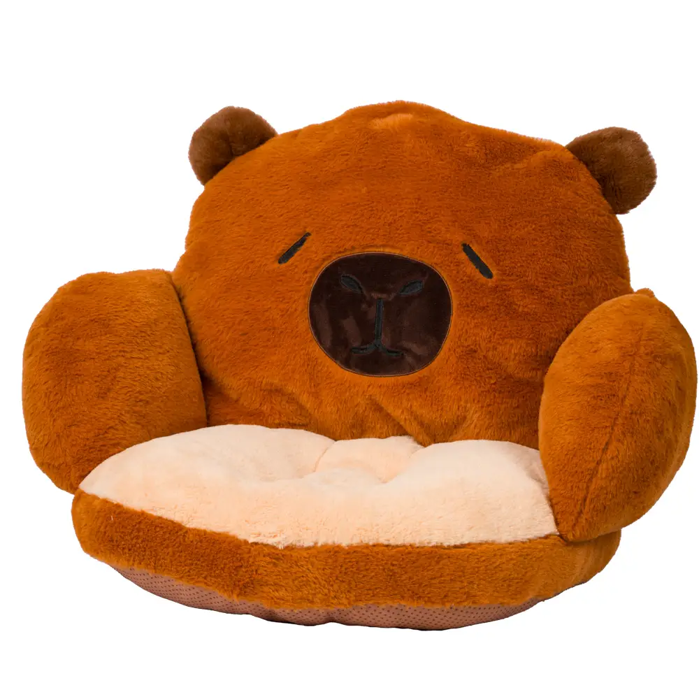 Cuscino Da Seduta Capibara - 50x40x45 cm - peluches 0/36 mesi