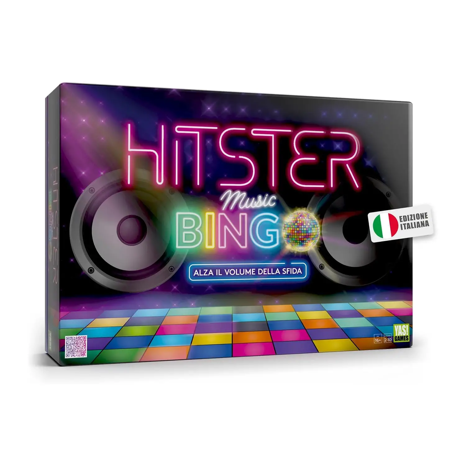 Yas Games- Hitster Bingo - L'Unico in Italiano - Gioco Musicale - giochi di società