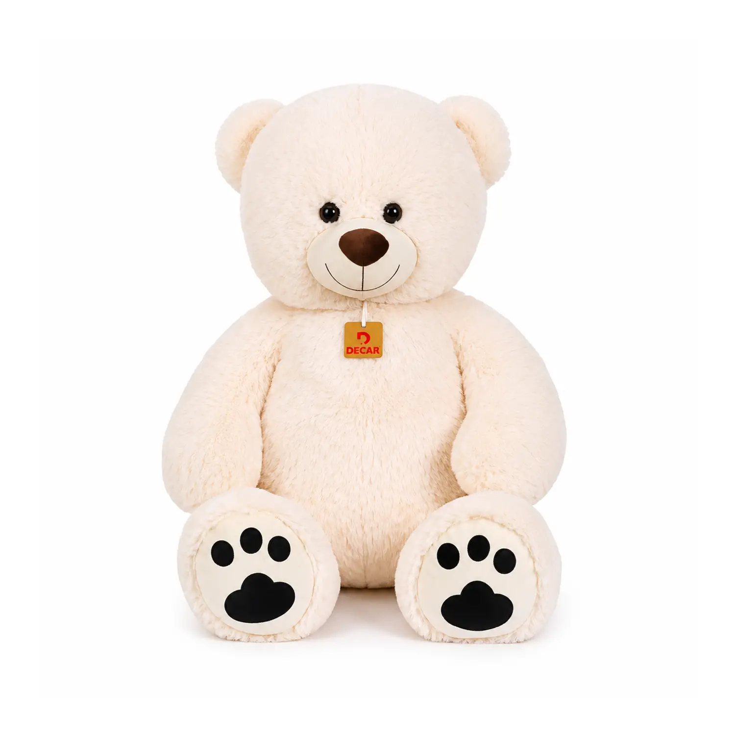 Peluche Orso Panna "Bianchino" 80cm - peluches 0/36 mesi