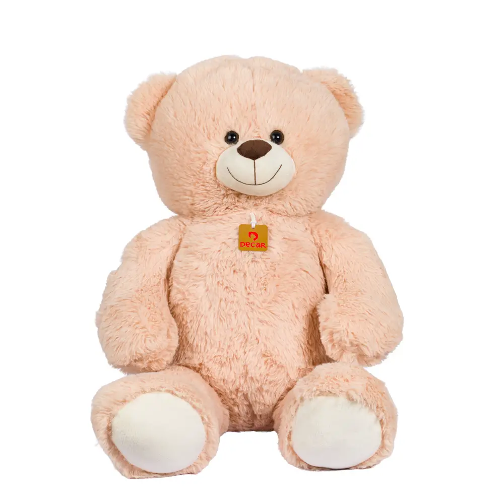 Peluche Orso Beige "Mr. White" 80cm - peluches 0/36 mesi