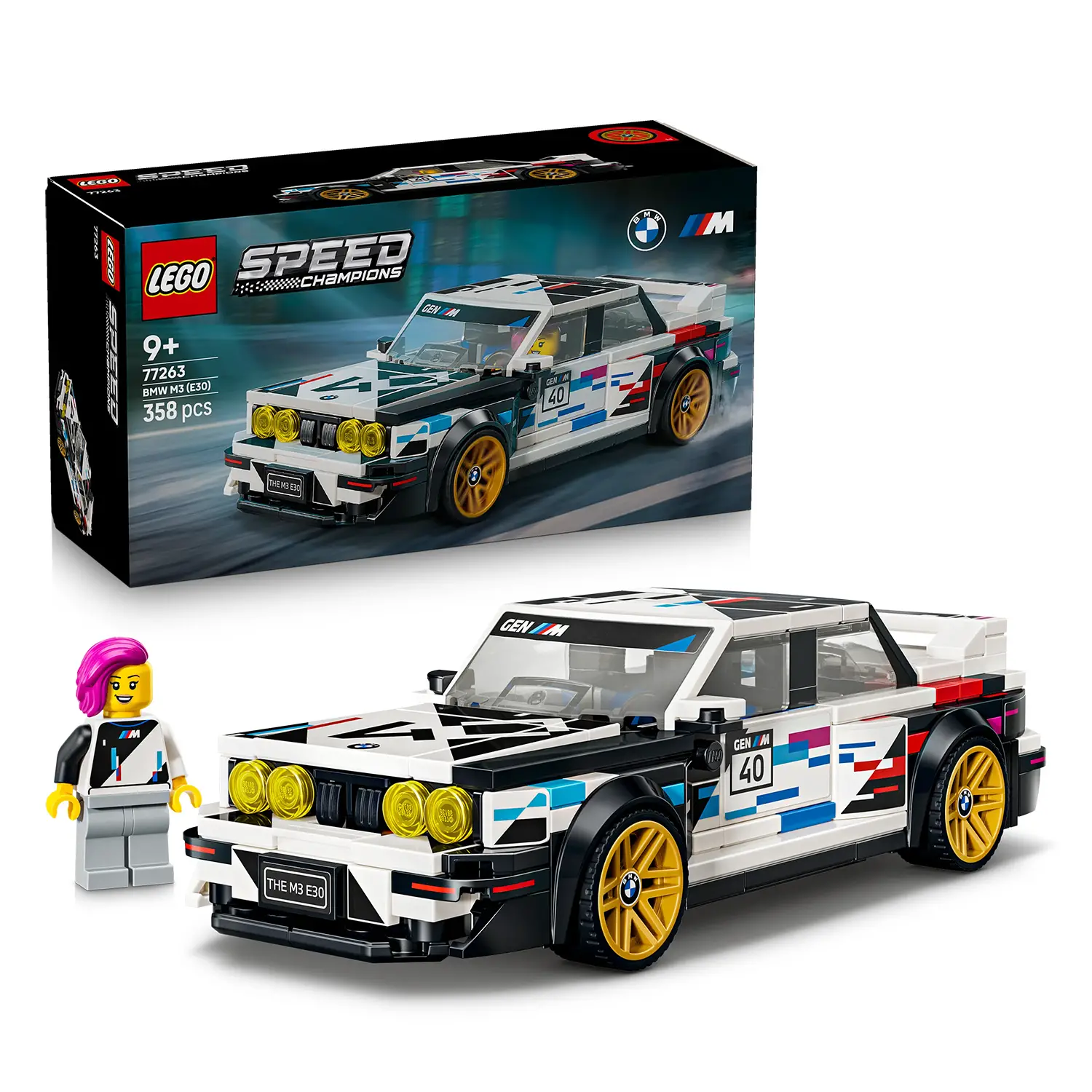 LEGO Speed Champions BMW M3 (E30) 77263 - 358 Pezzi - lego