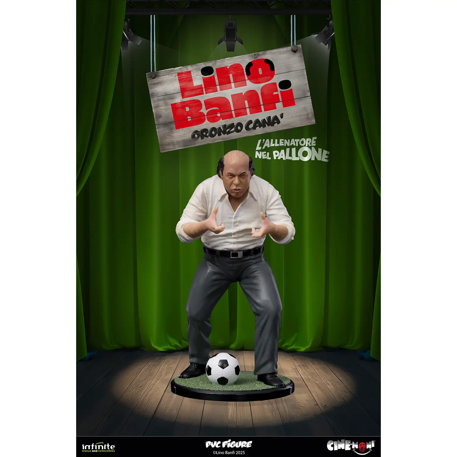 Lino Banfi Oronzo Cana Cine-Moni Pvc Fig - action figures ed accessori
