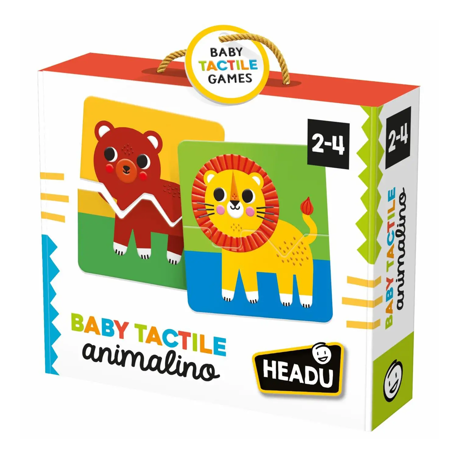 Baby Tactile Animalino Gioco Educativo Headu - Associazioni e tombole