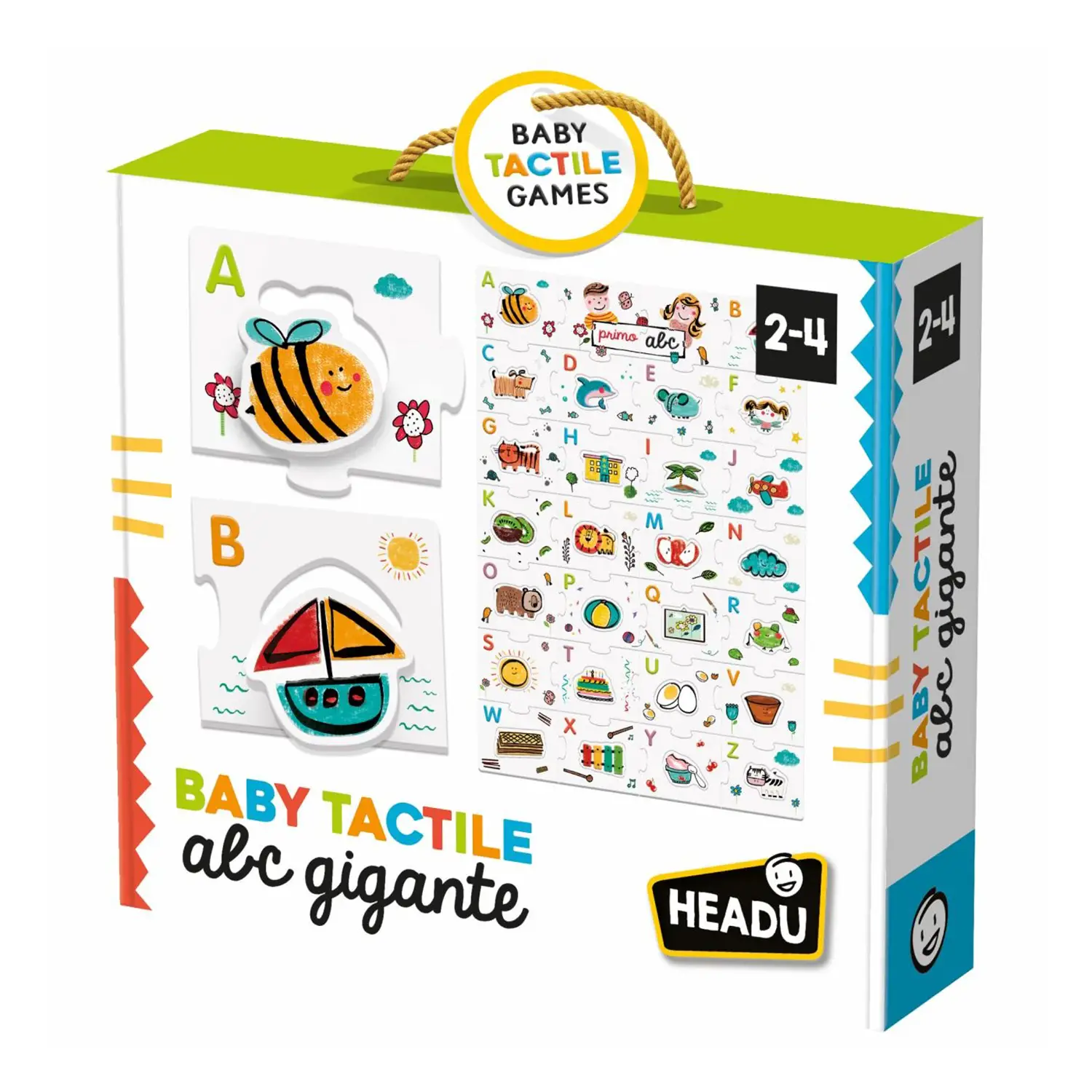 Baby Tactile Abc Alfabeto Gioco Educativo Headu - Associazioni e tombole