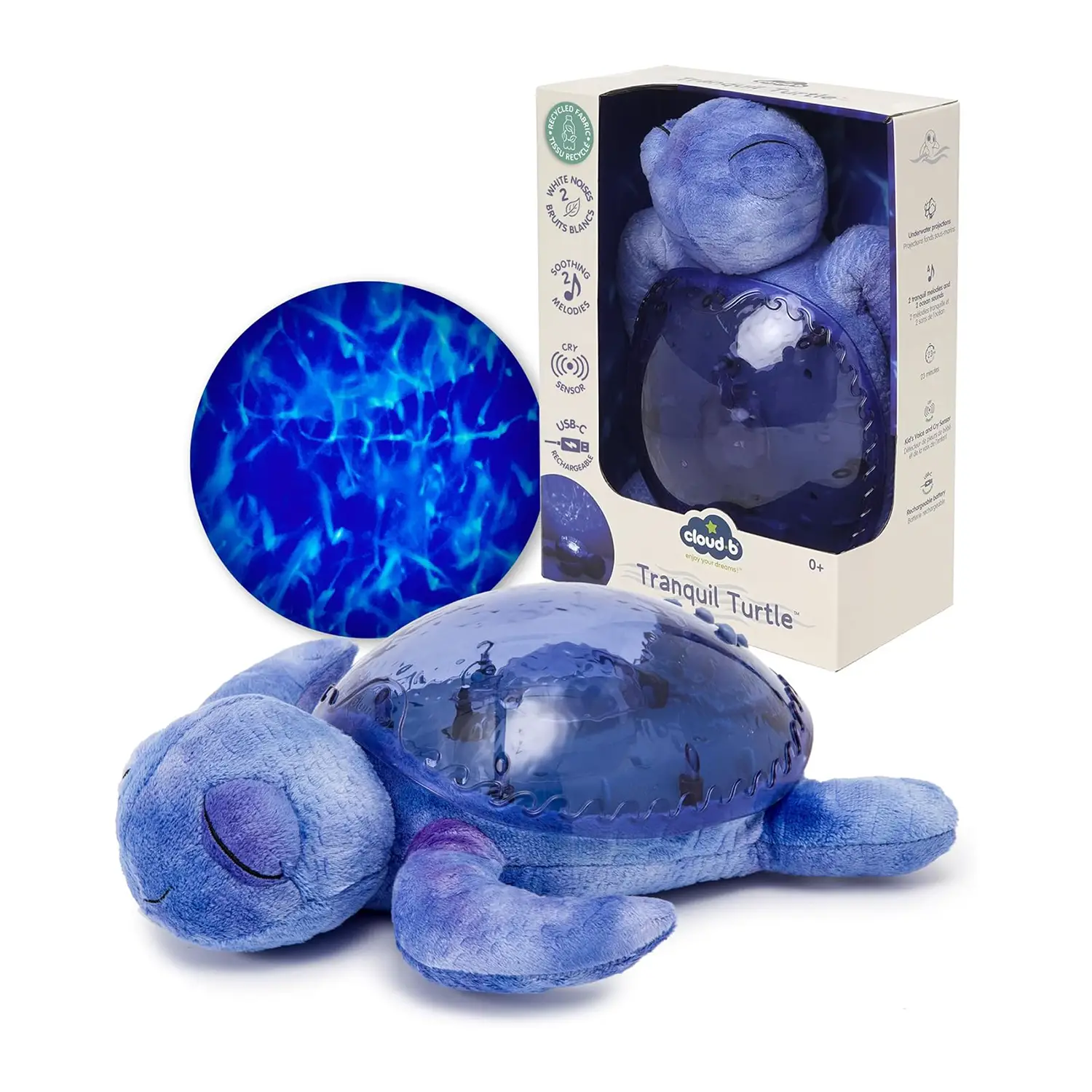 Cloud B - Tranquil Turtle Luce Notturna Oceano - varie